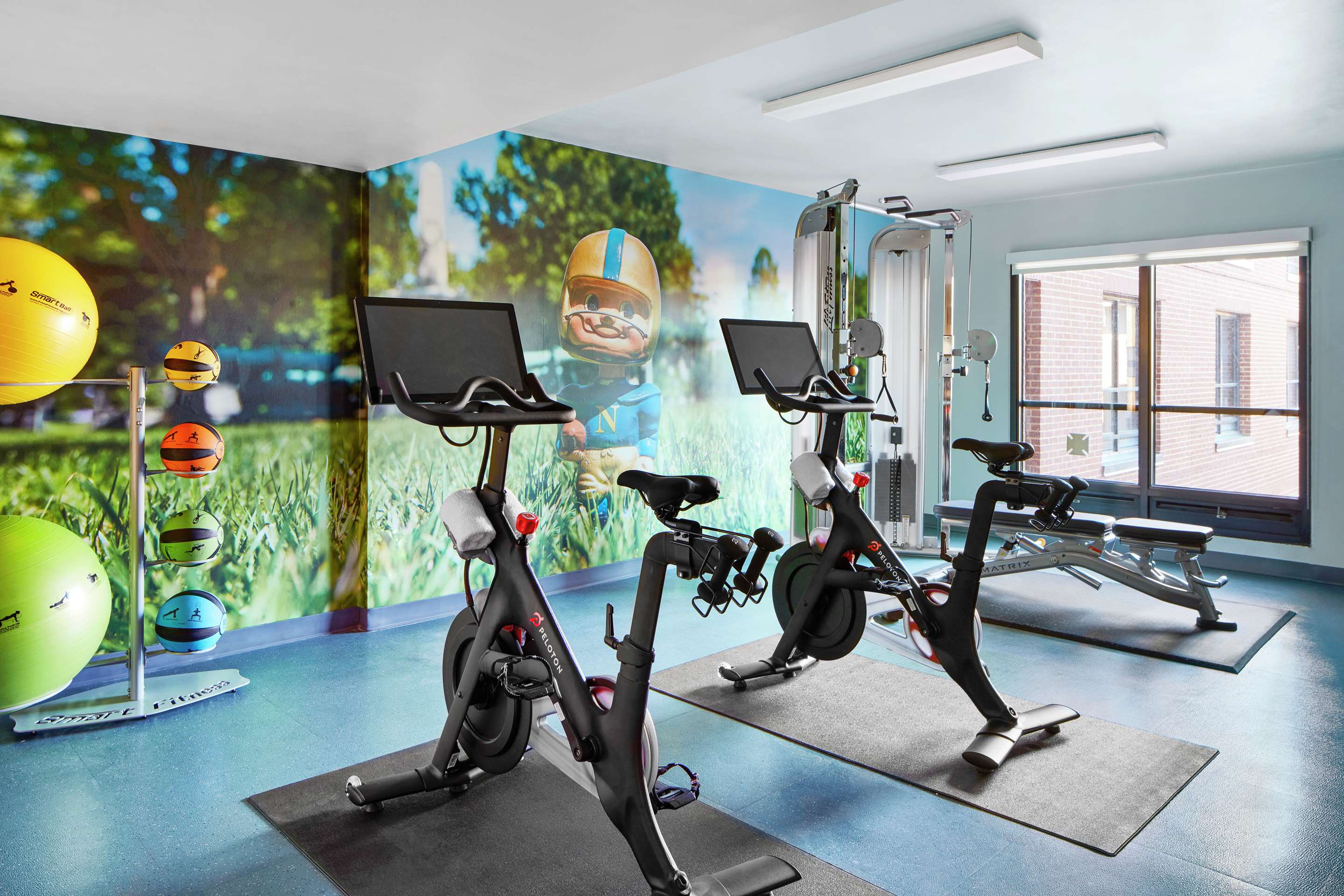 Health club fitness center gym