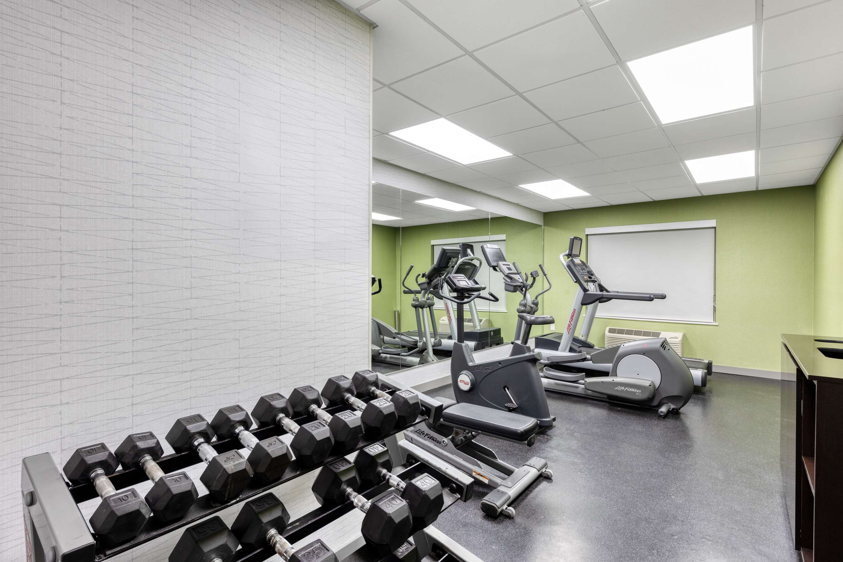 Health club fitness center gym