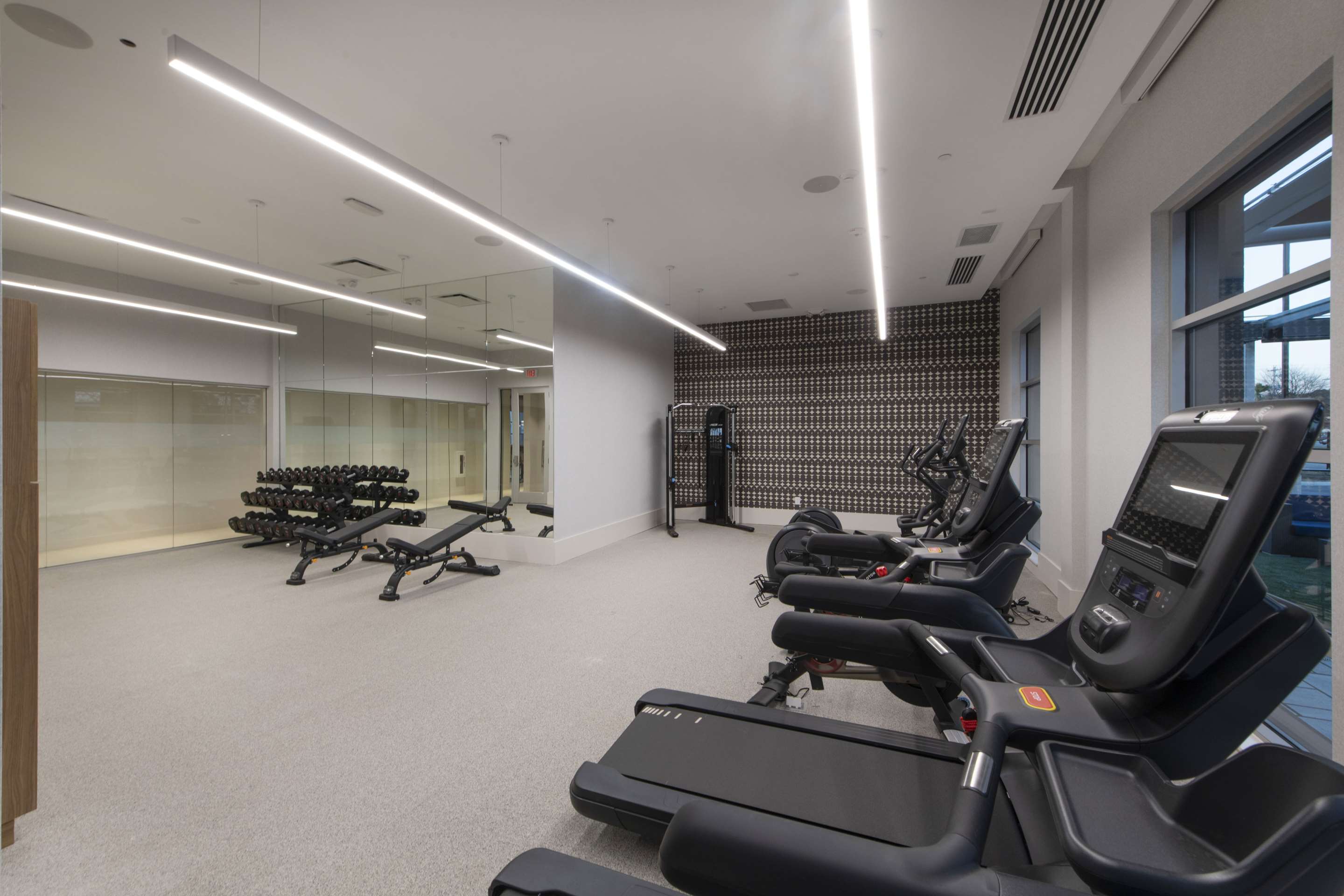 Health club fitness center gym