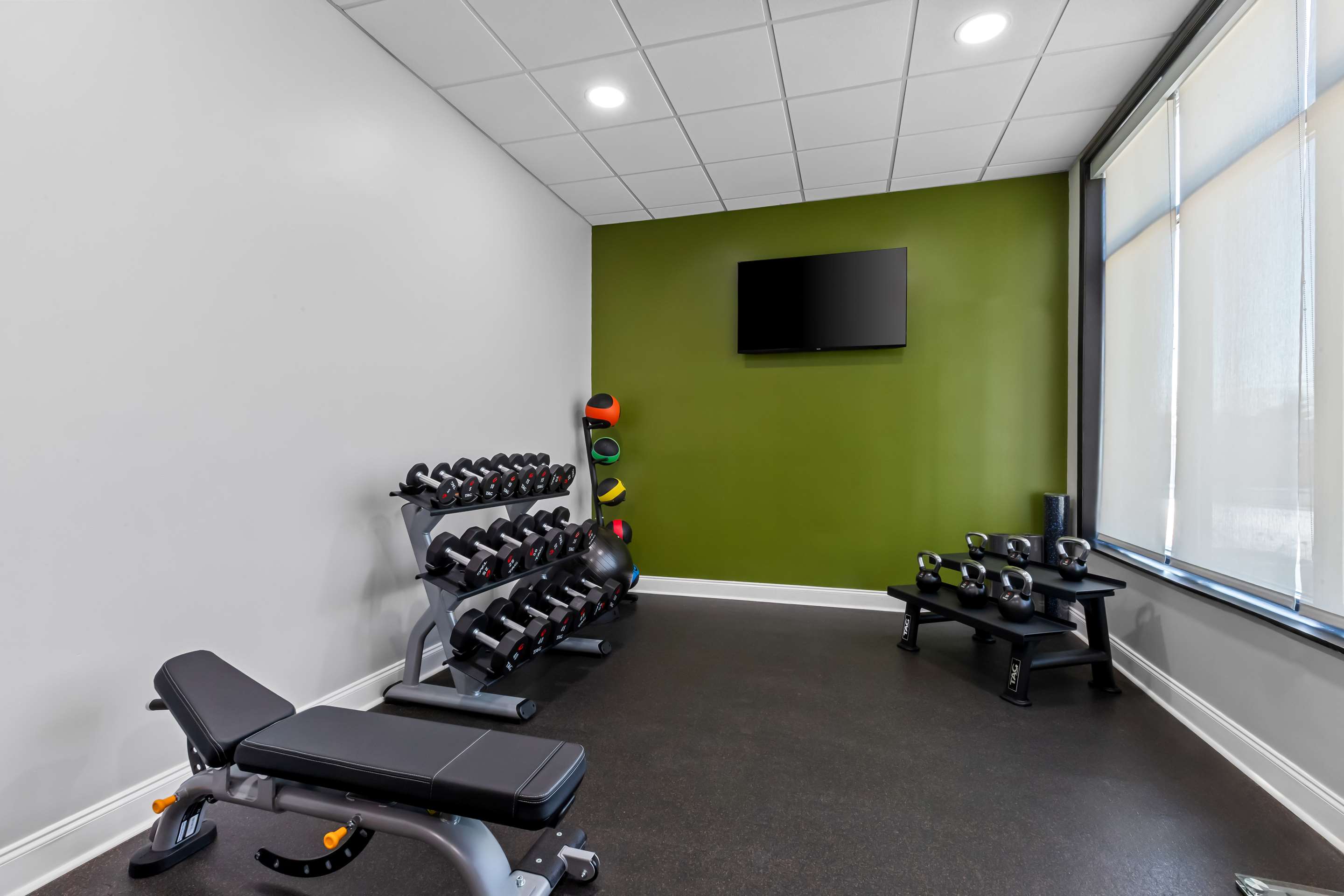 Health club fitness center gym
