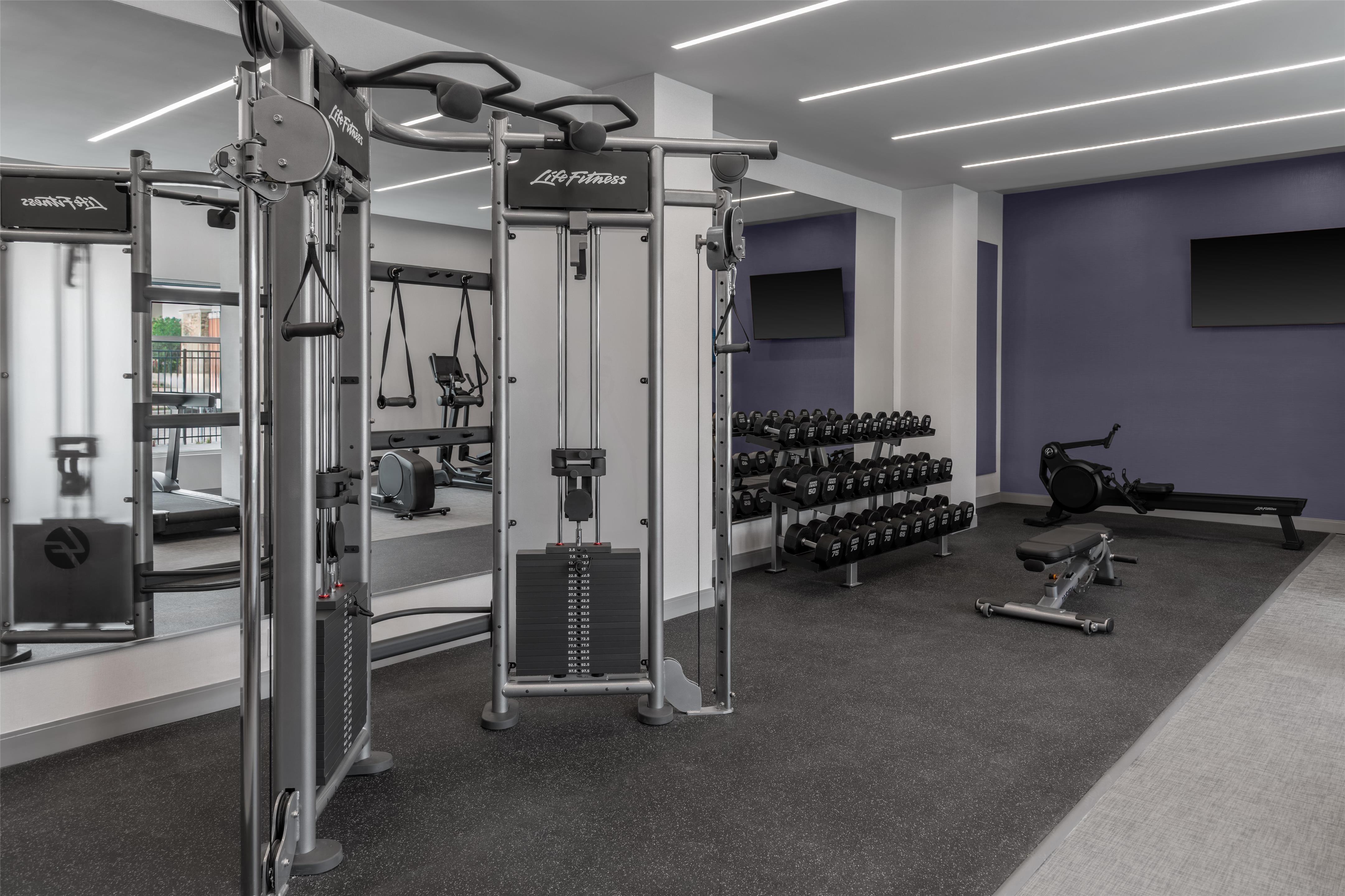 Health club fitness center gym | DoubleTree by Hilton Midland West Loop I-250