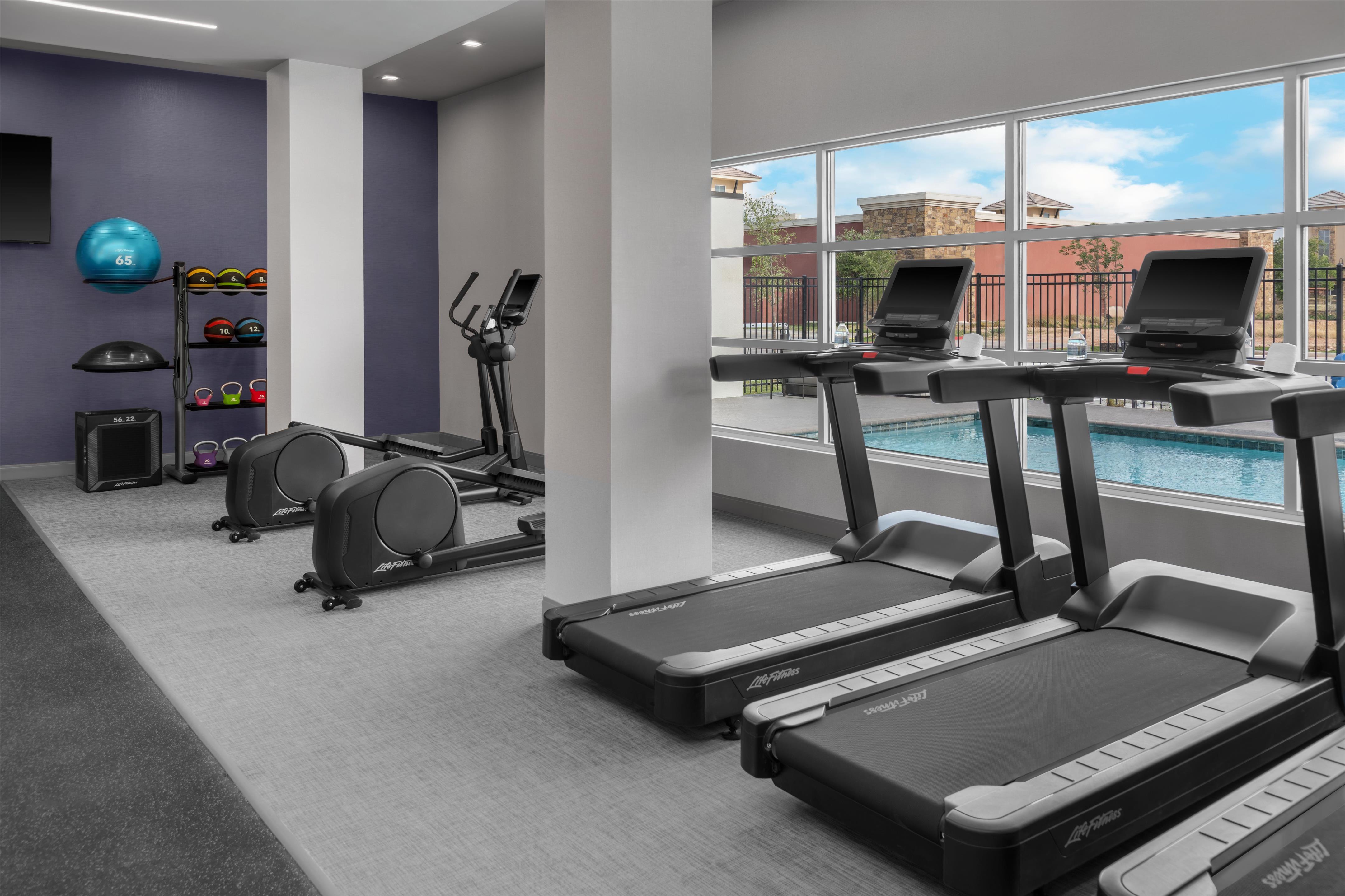 Health club fitness center gym | DoubleTree by Hilton Midland West Loop I-250