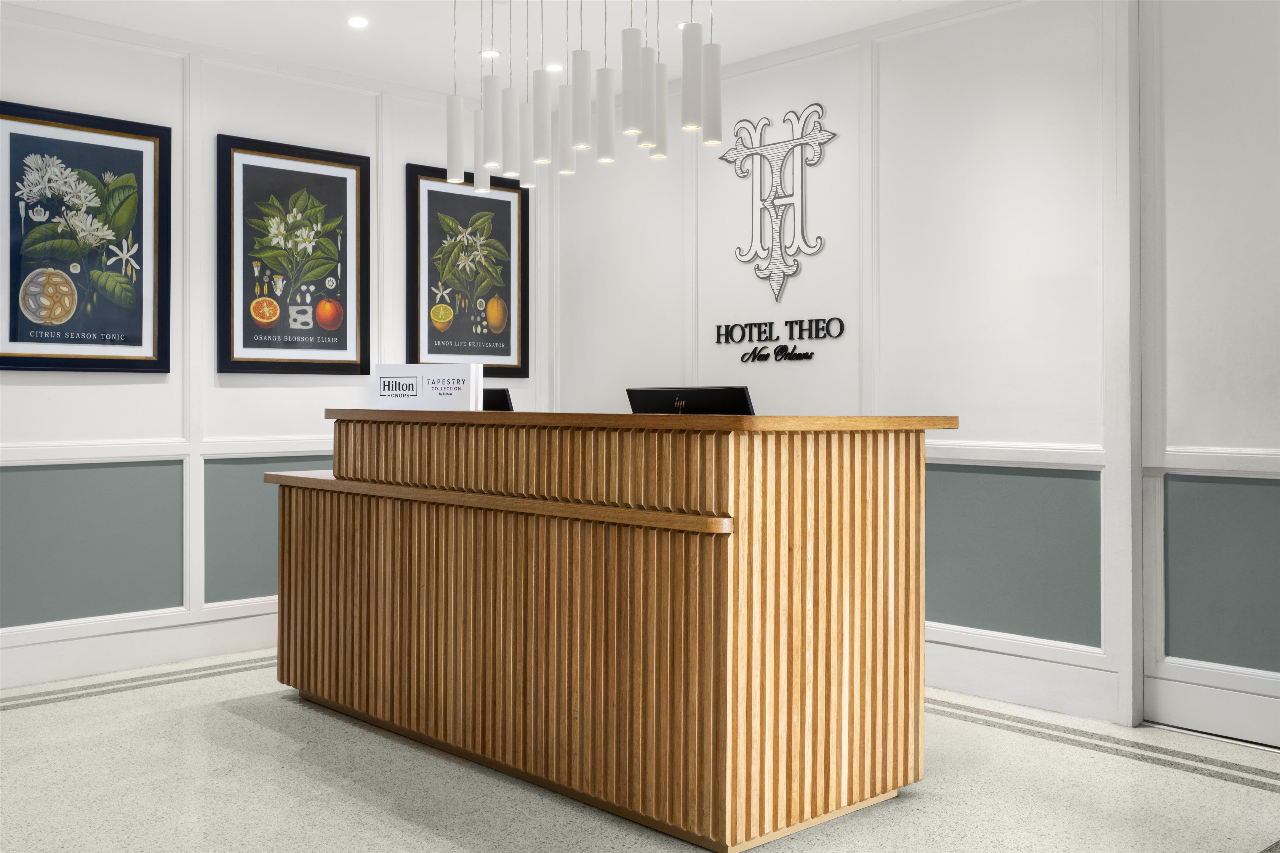 Reception | Hotel Theo New Orleans, Tapestry Collection by Hilton