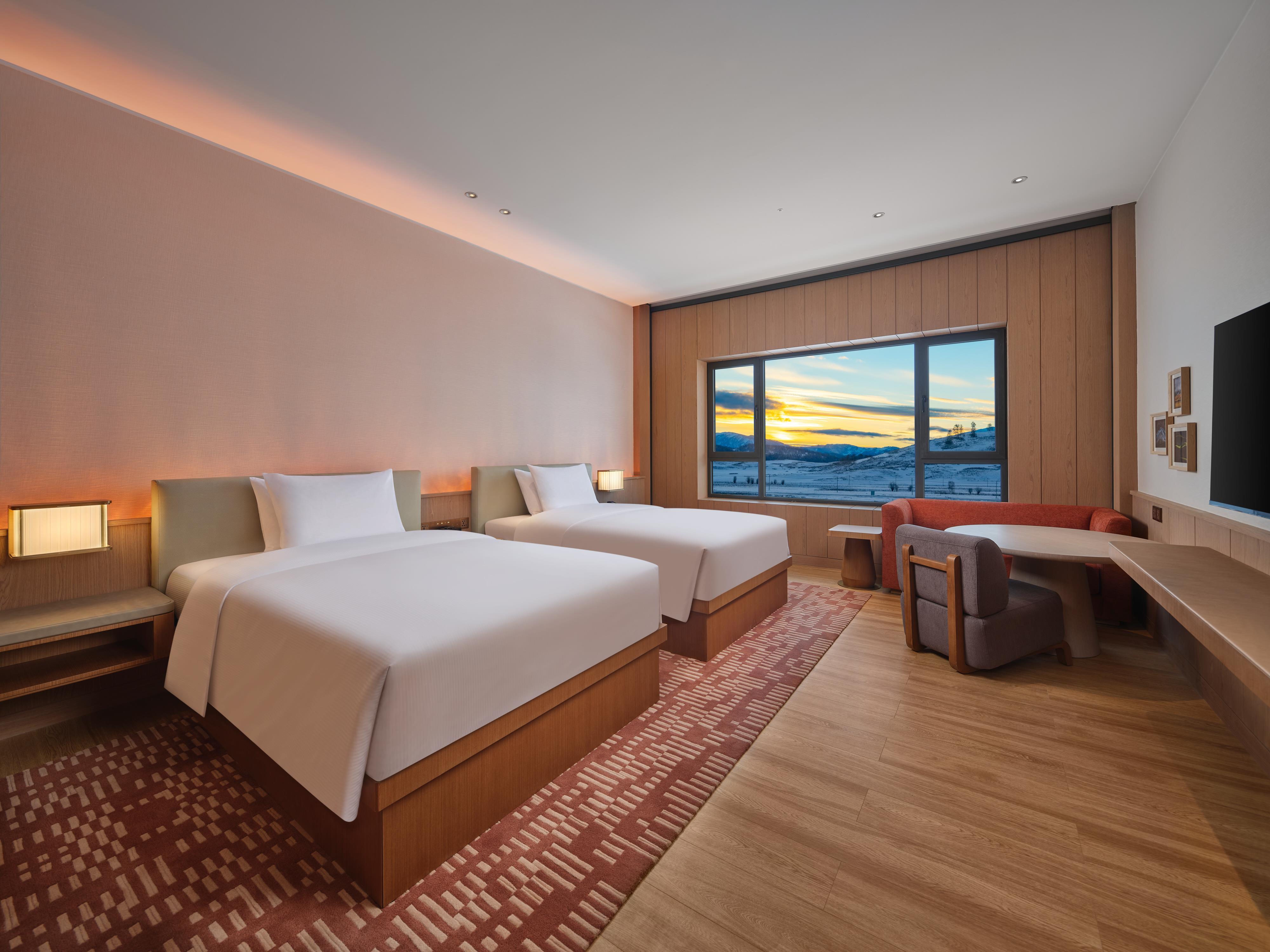 Hilton Altay Hemu Room Type - TWIN GUEST RM MOUNT VIEW