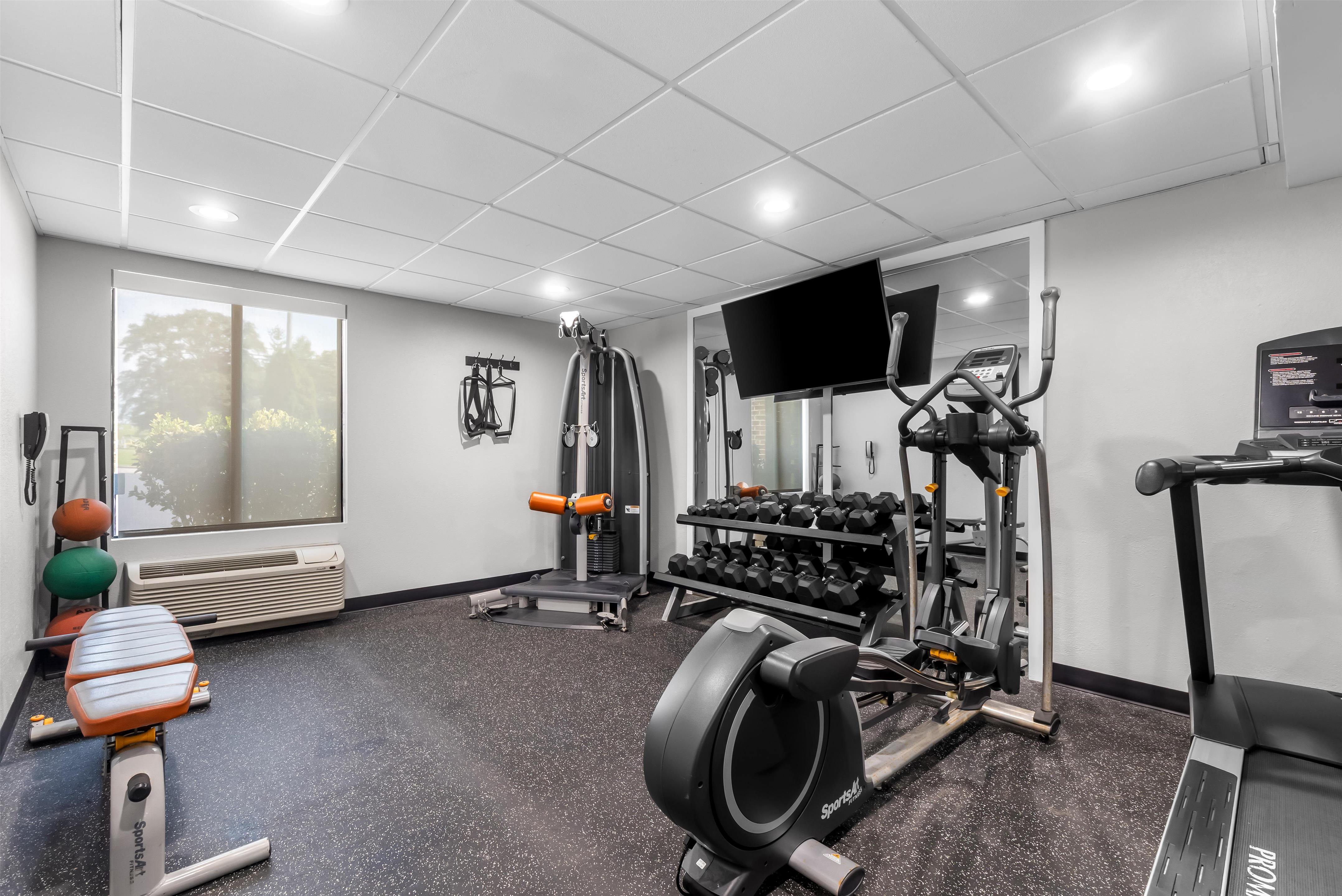 Health club fitness center gym