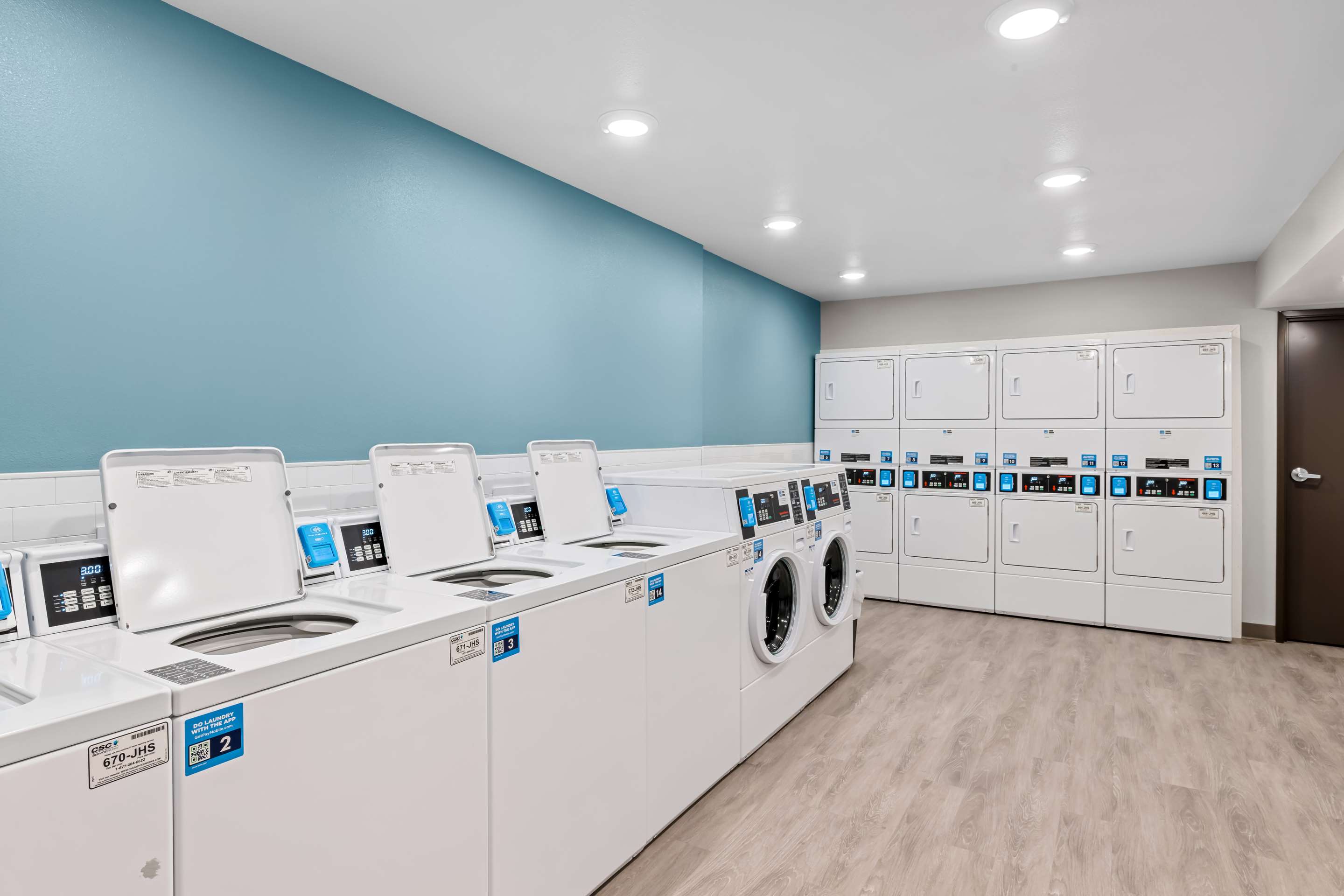 Guest laundry facilities