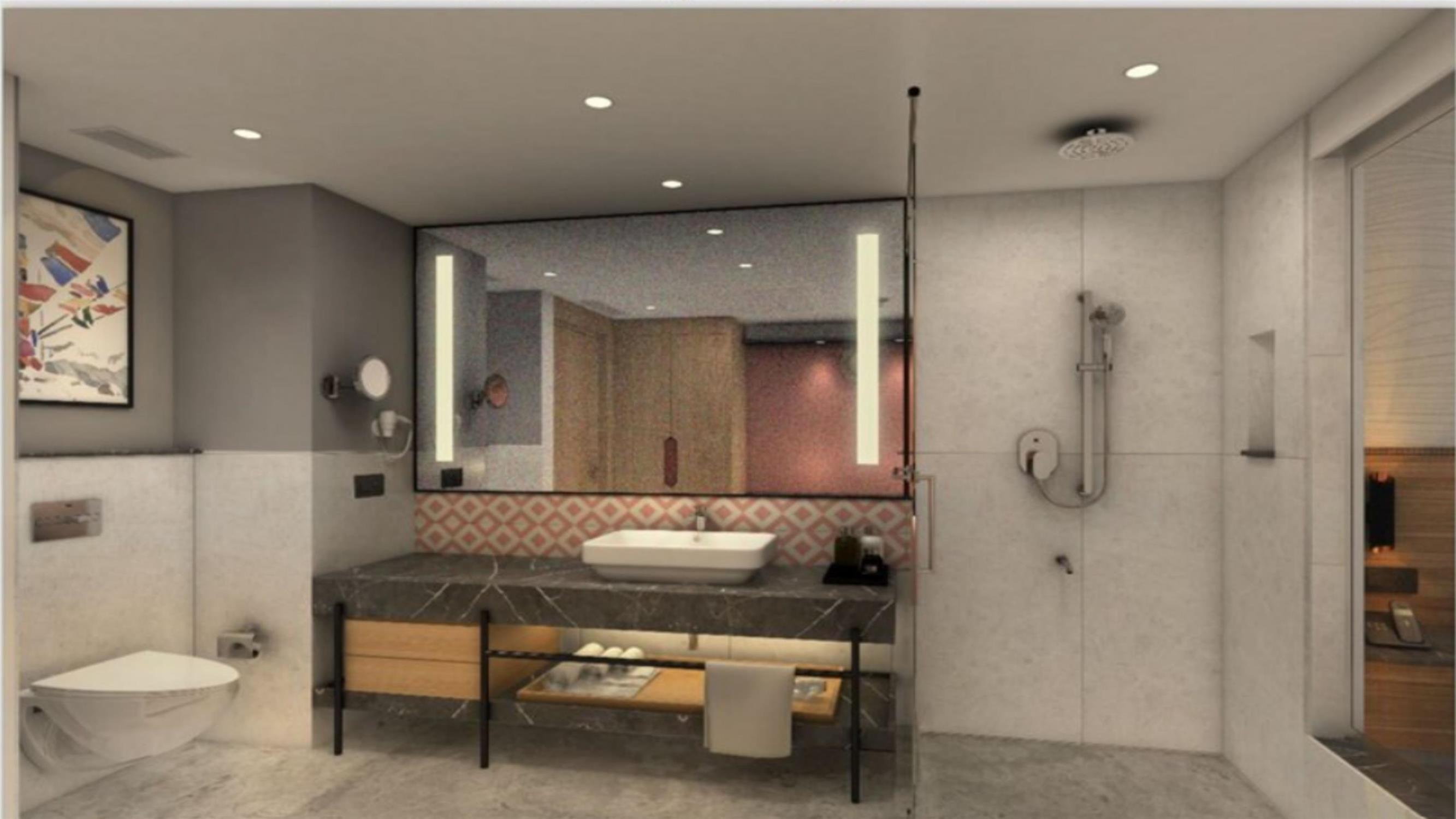 HOTEL SAROVAR PORTICO BIRGUNJ - SUITE WASHROOM