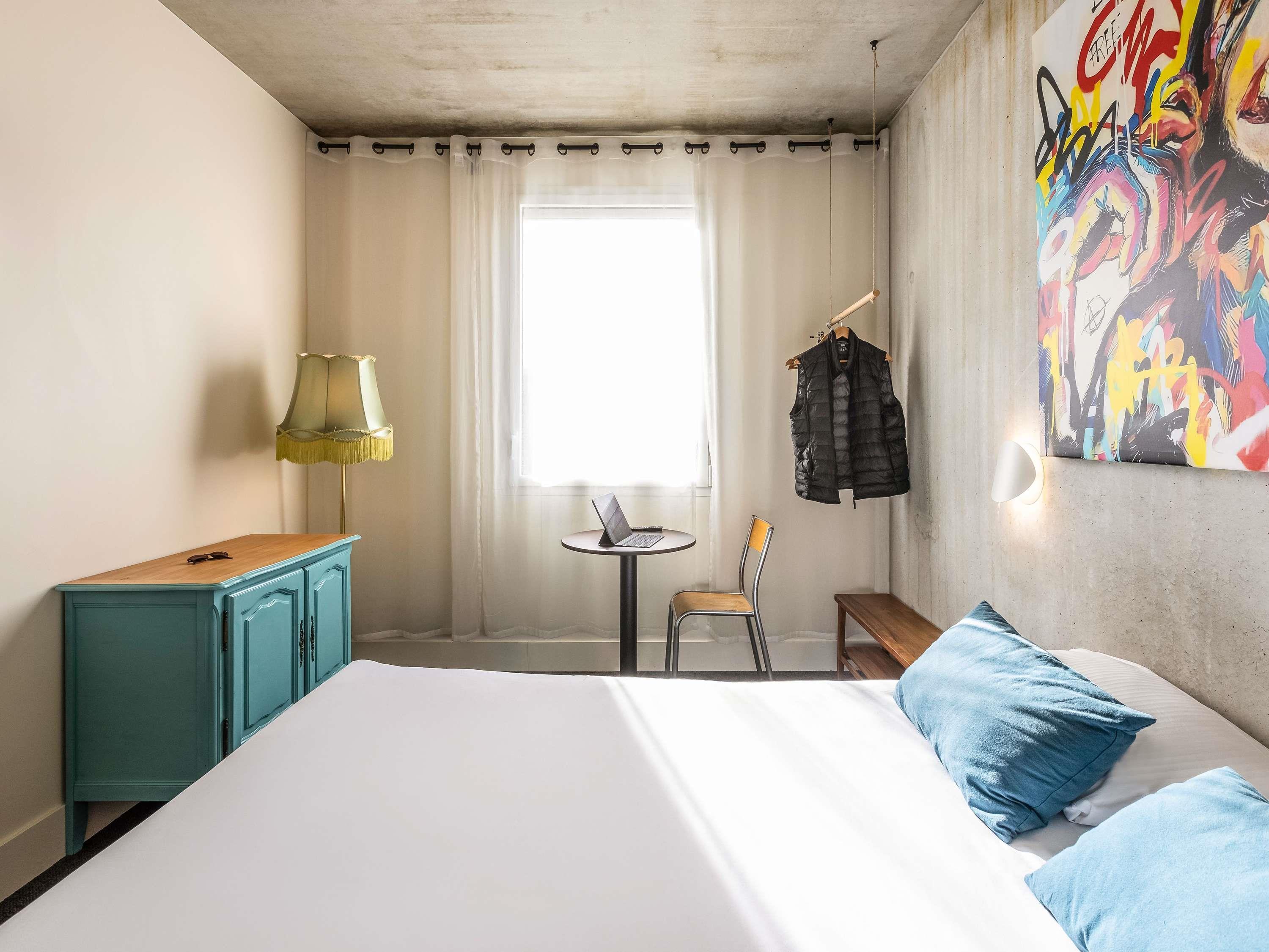 greet hotel Limoges Nord Room Type - Superior POP Room with 1 double bed and 1 futon