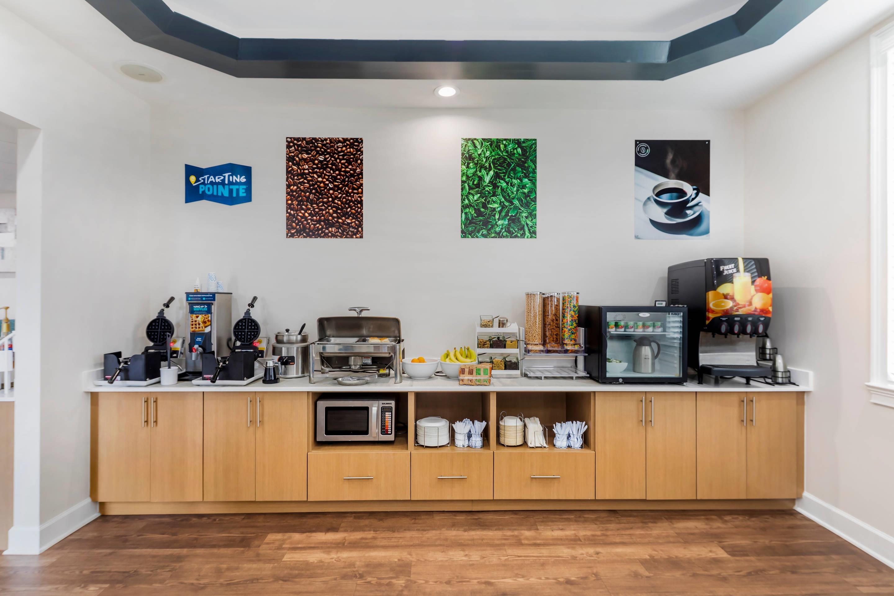 Breakfast area
