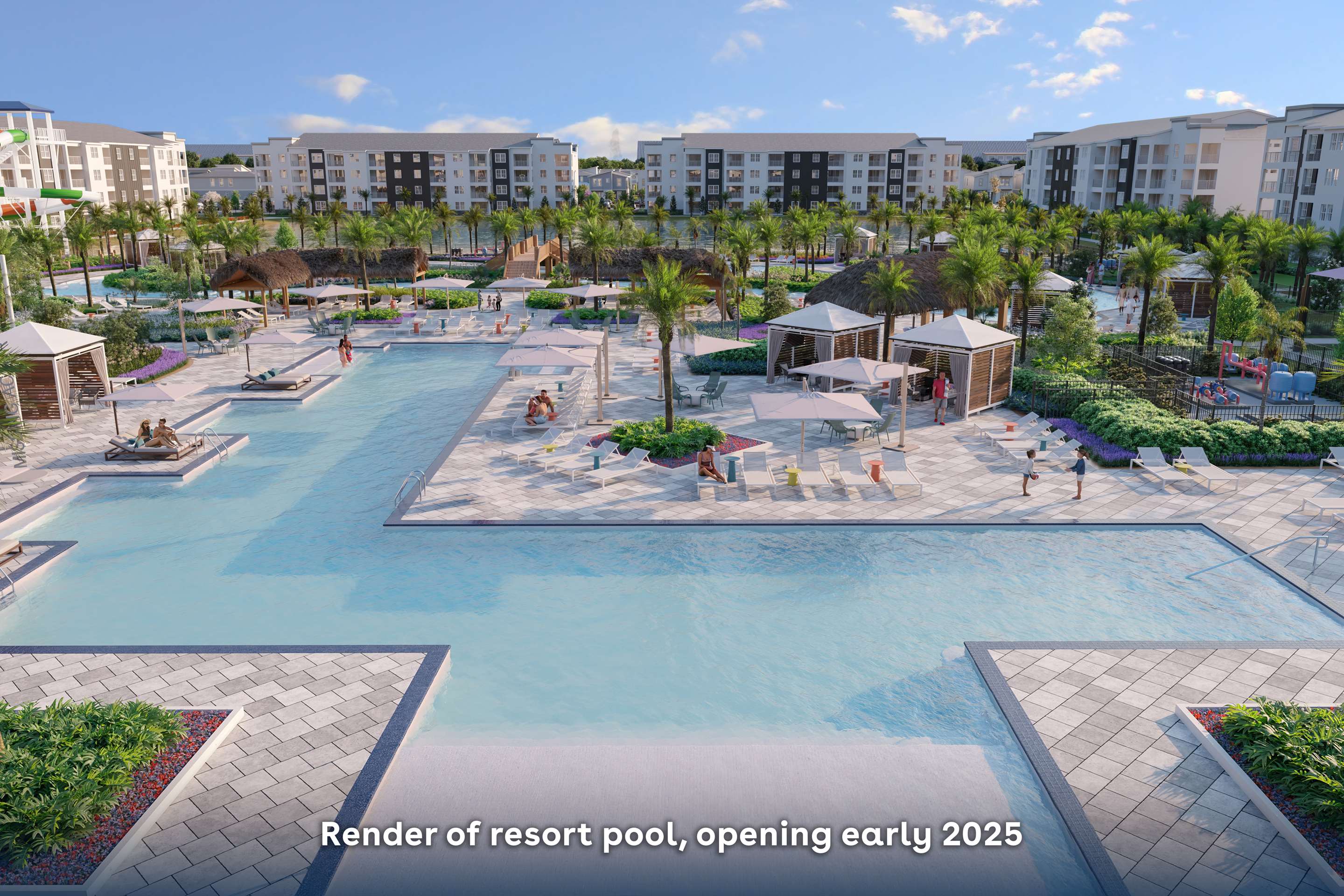 Resort Pool | Villatel Orlando Resort