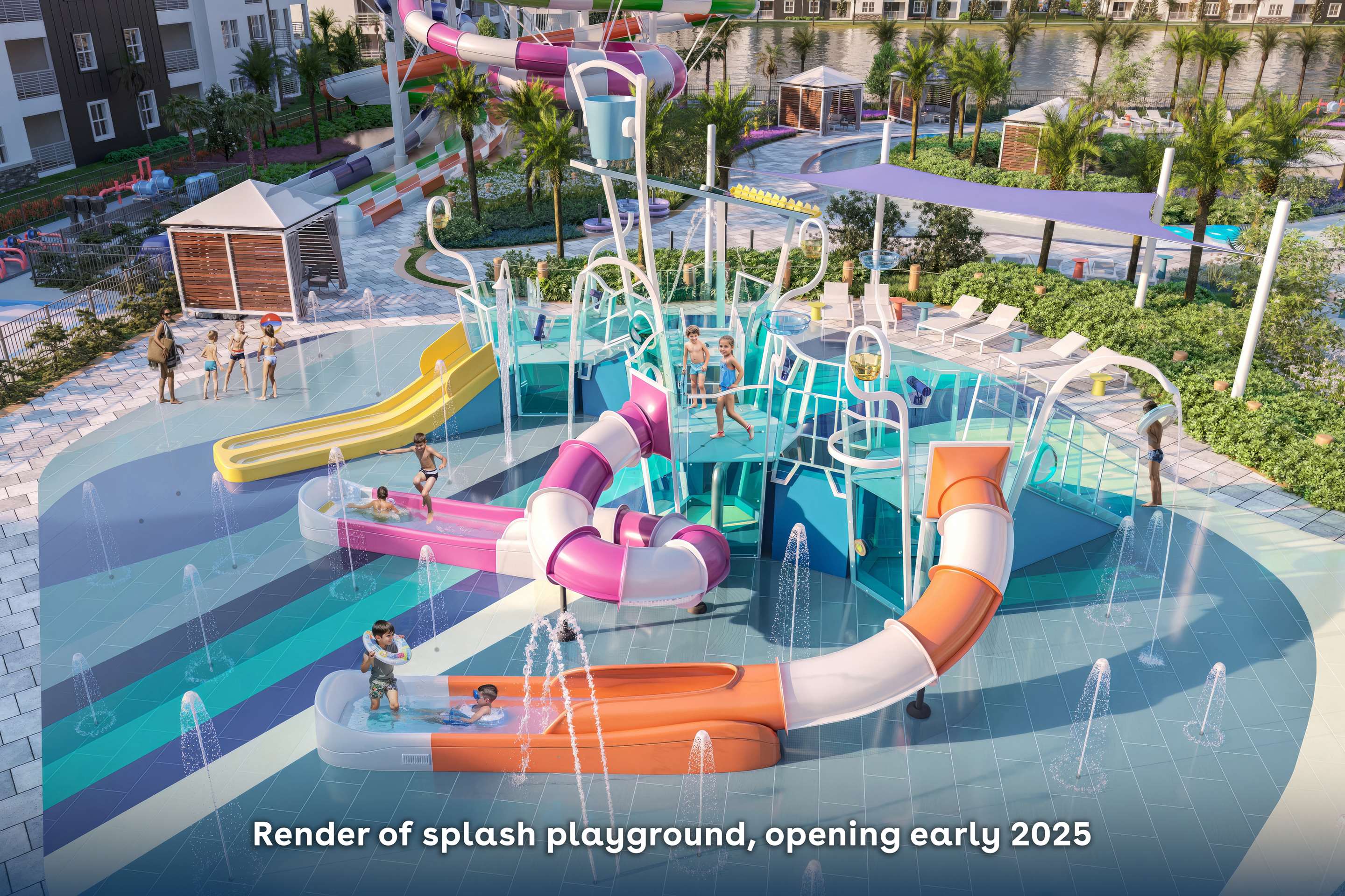 Splash Park | Villatel Orlando Resort