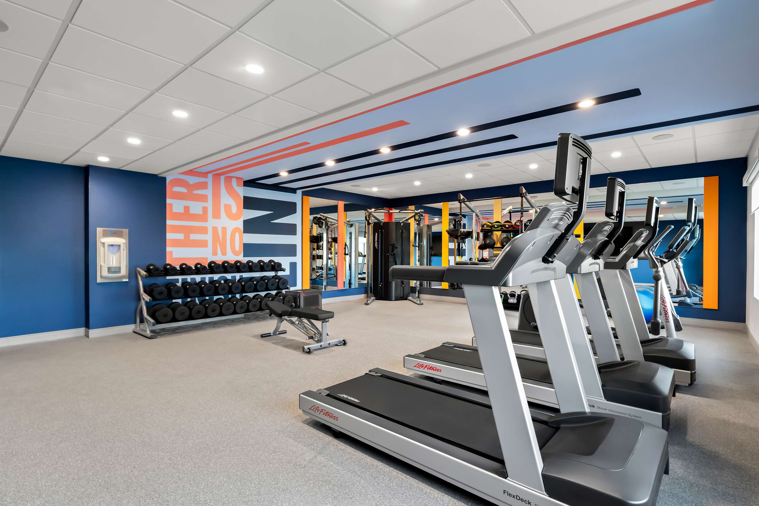 Health club fitness center gym