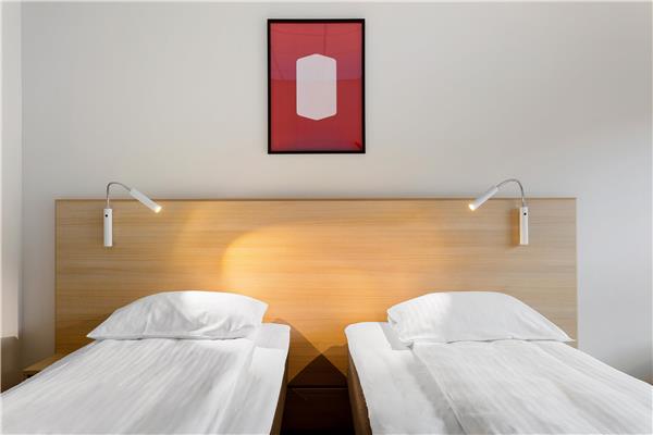 2 Single Beds, Non-Smoking, Standard Room, Work Desk, Wi-Fi, Full Breakfast