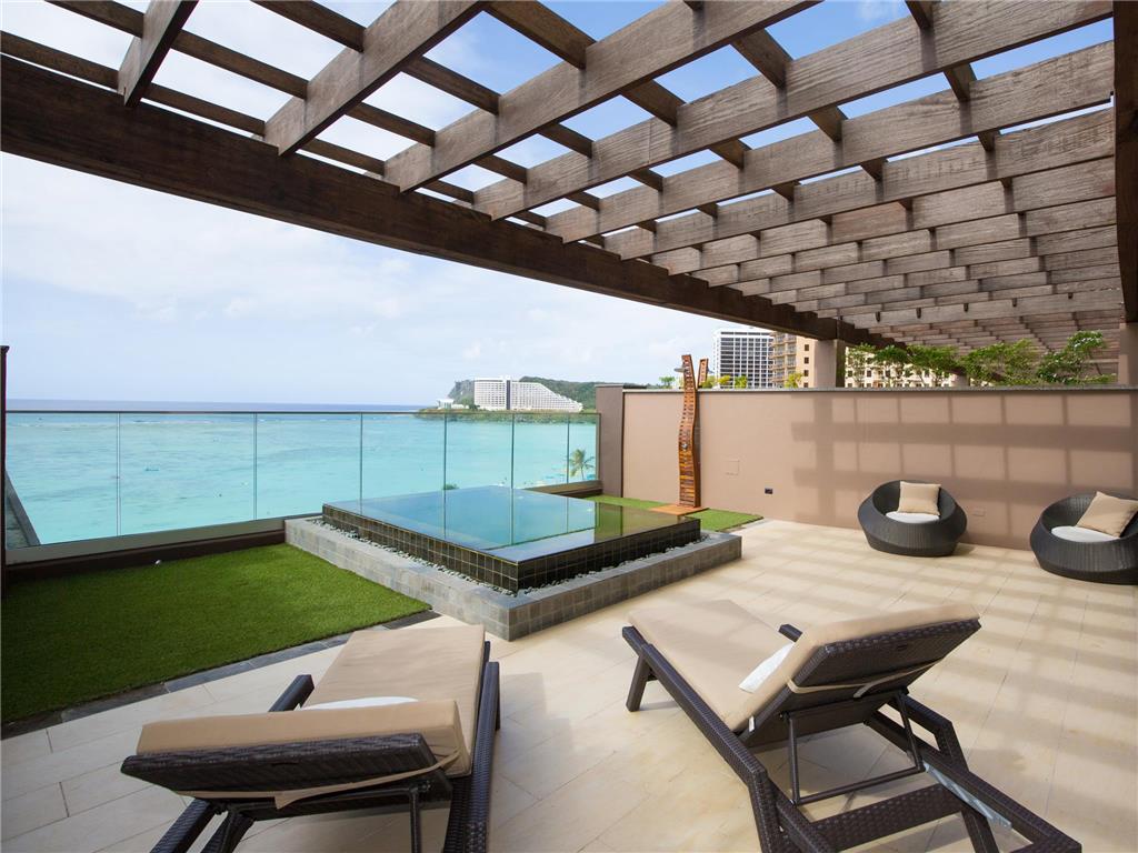 DUSIT THANI GUAM RESORT-guestroom-Guest Room,Guest Room Amenity,Patio/Terrace,Pool,Suite,Architecture,Indoor/Interior,On-Site,Outdoor/Exterior,Summer,View from room,Exterior View of Building.jpg