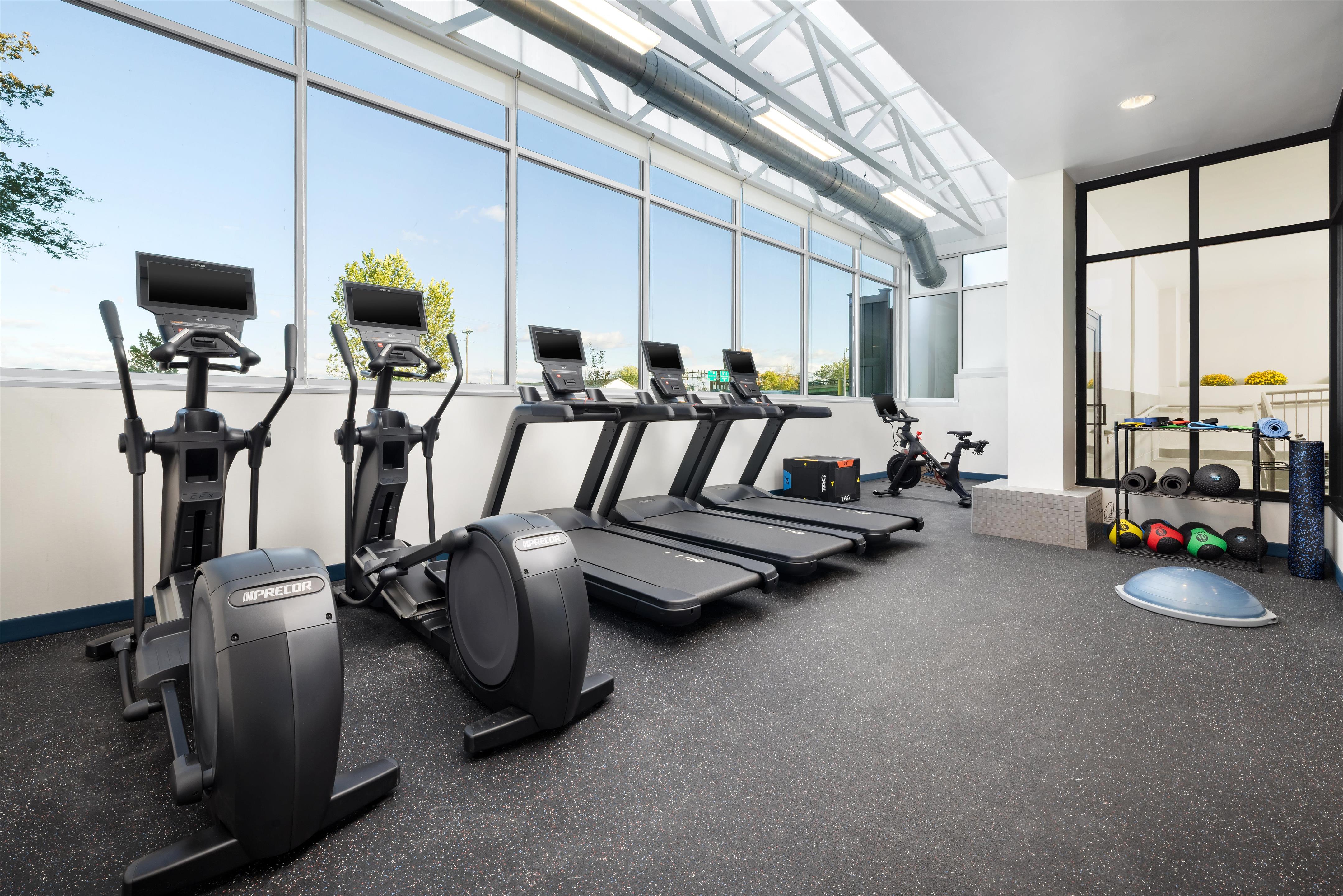 Health club fitness center gym