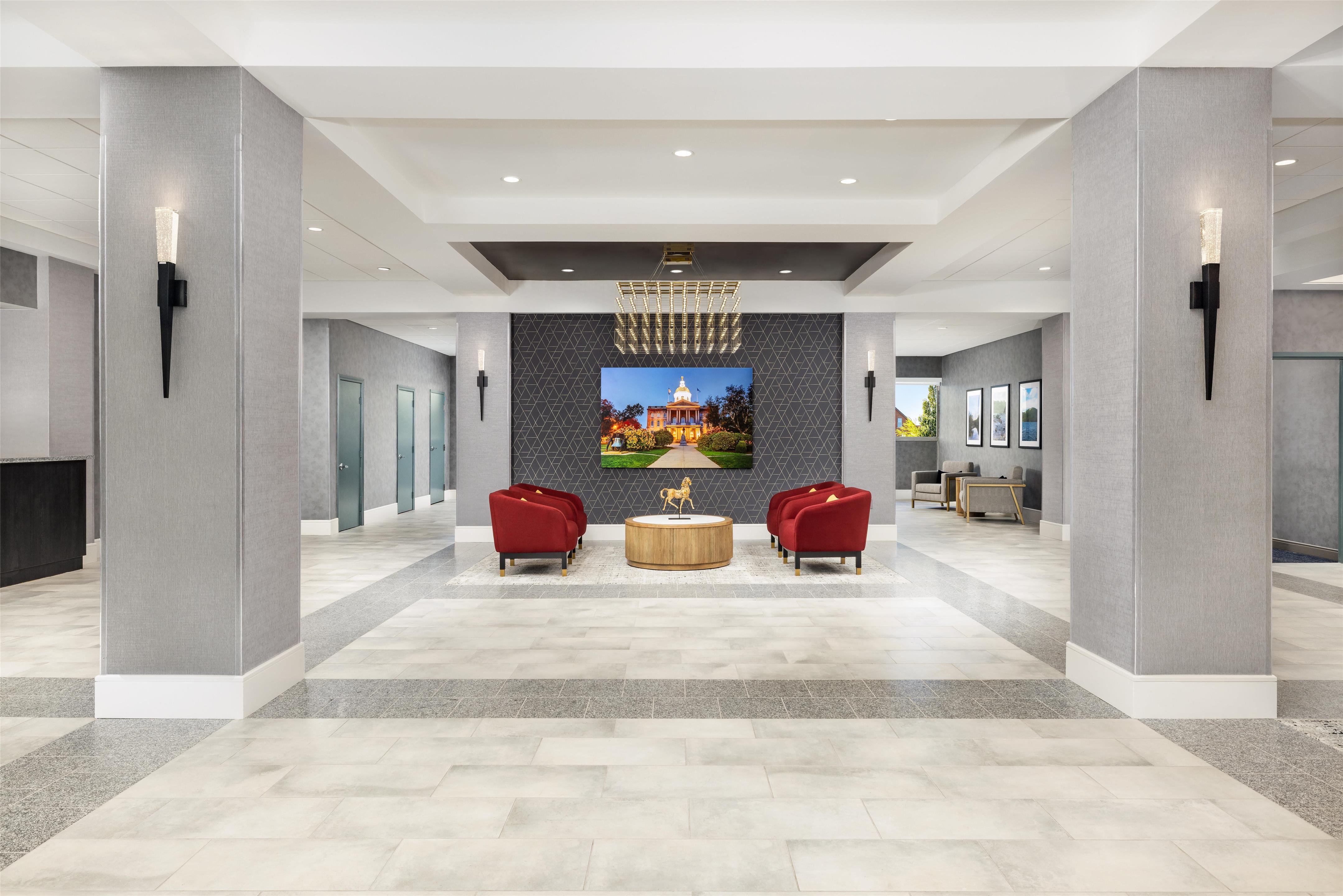 Lobby | DoubleTree by Hilton Downtown Concord