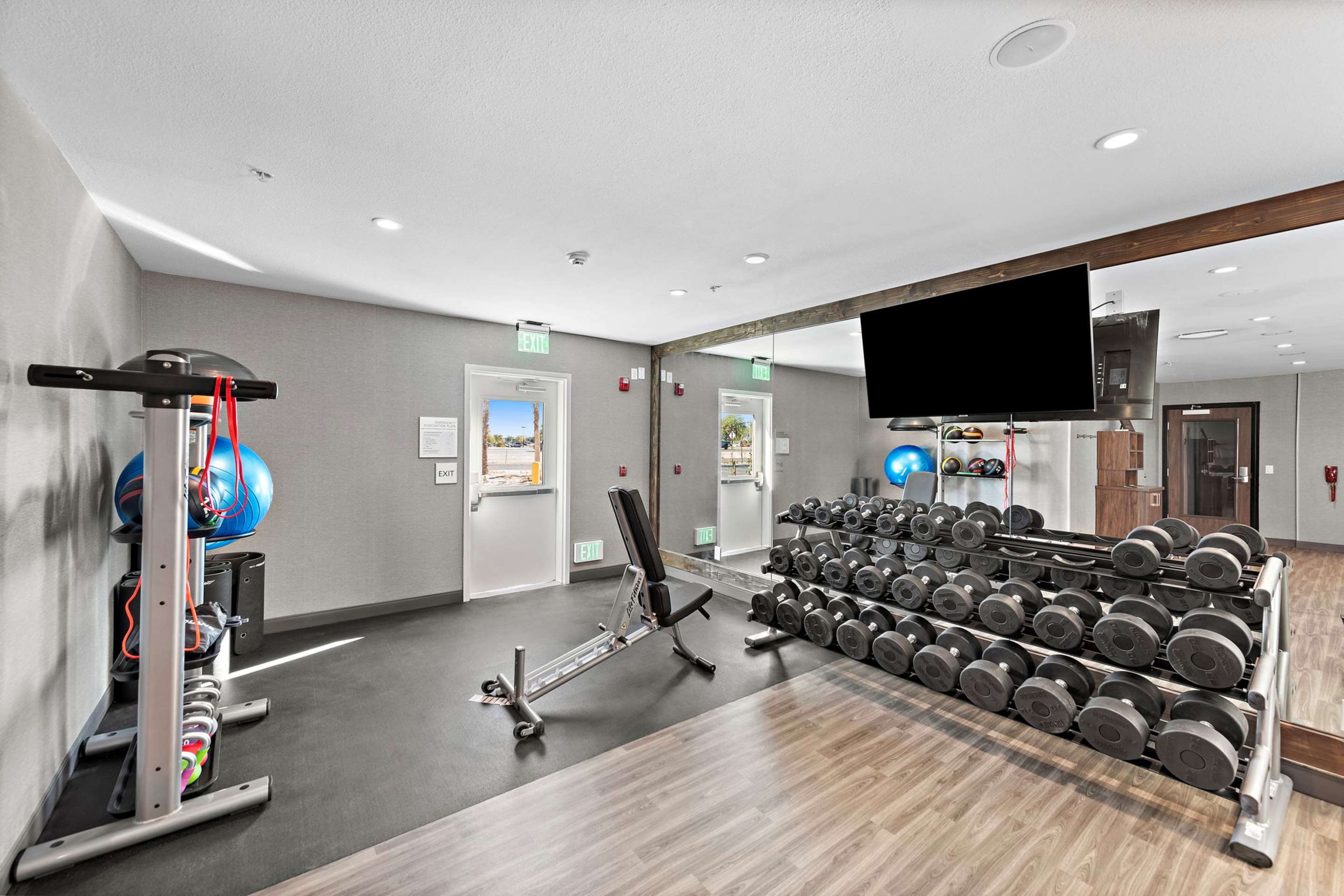 Health club fitness center gym