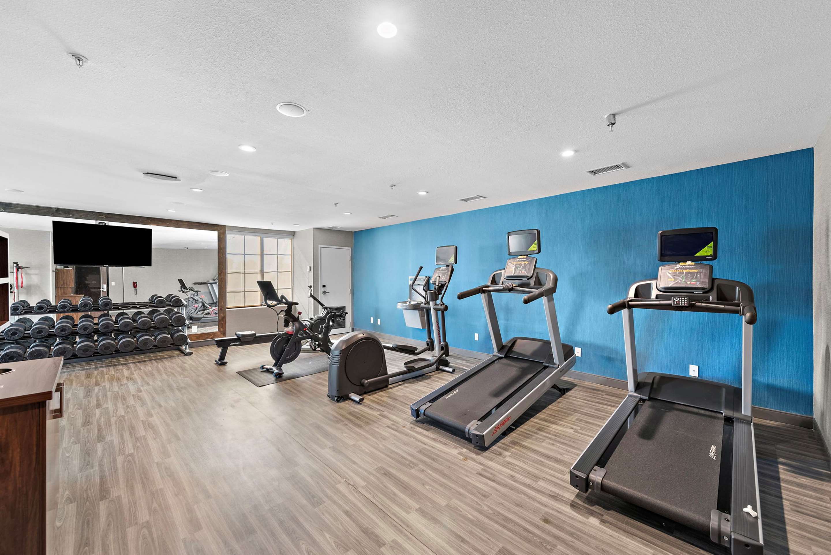 Health club fitness center gym