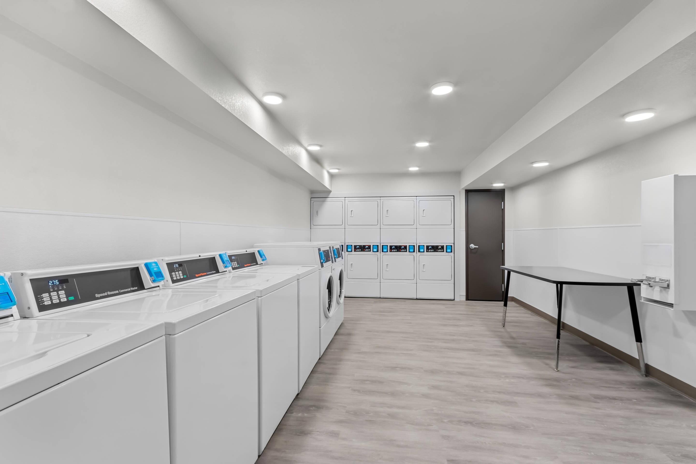 Guest laundry facilities