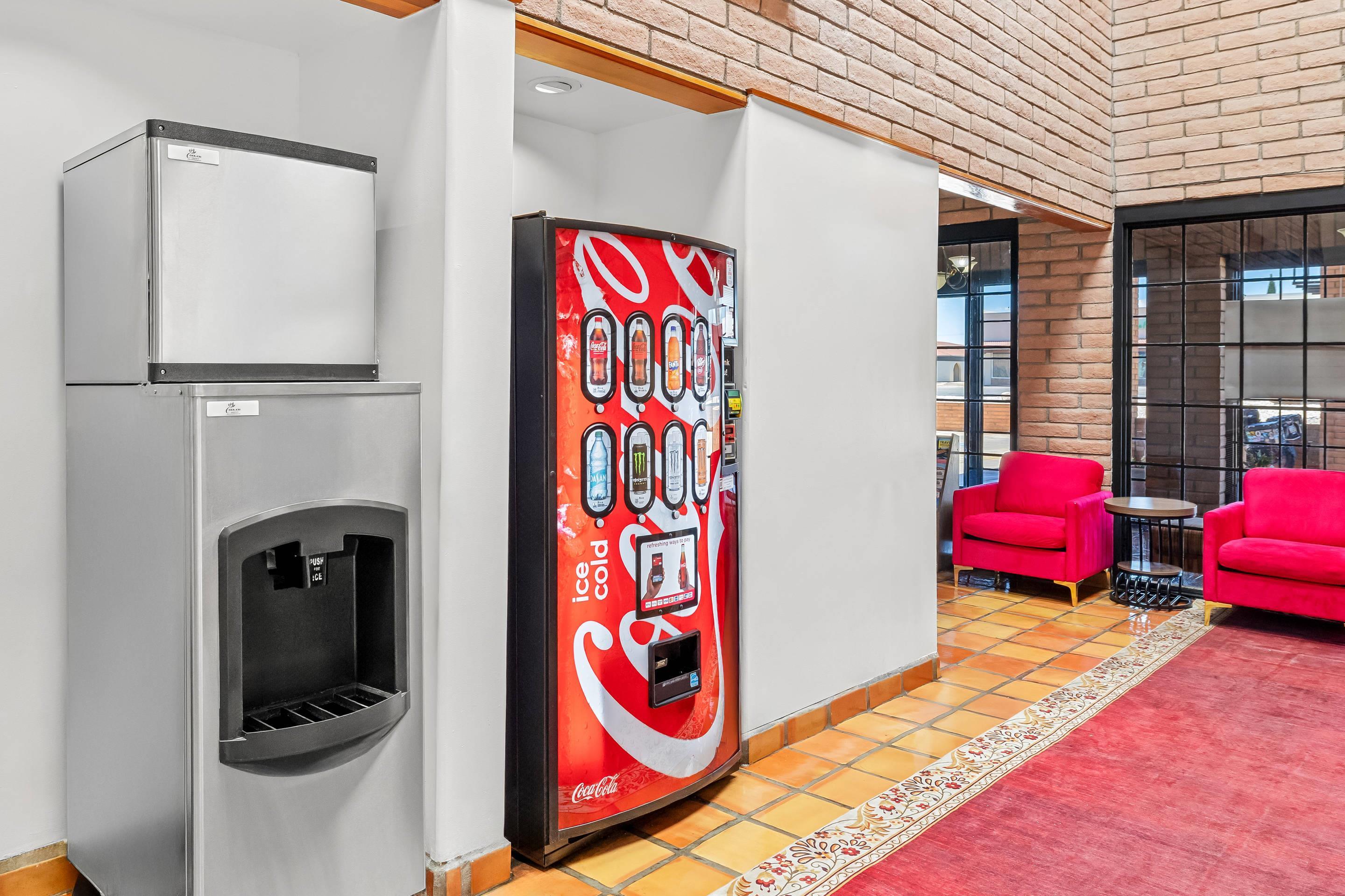 Hotel vending area