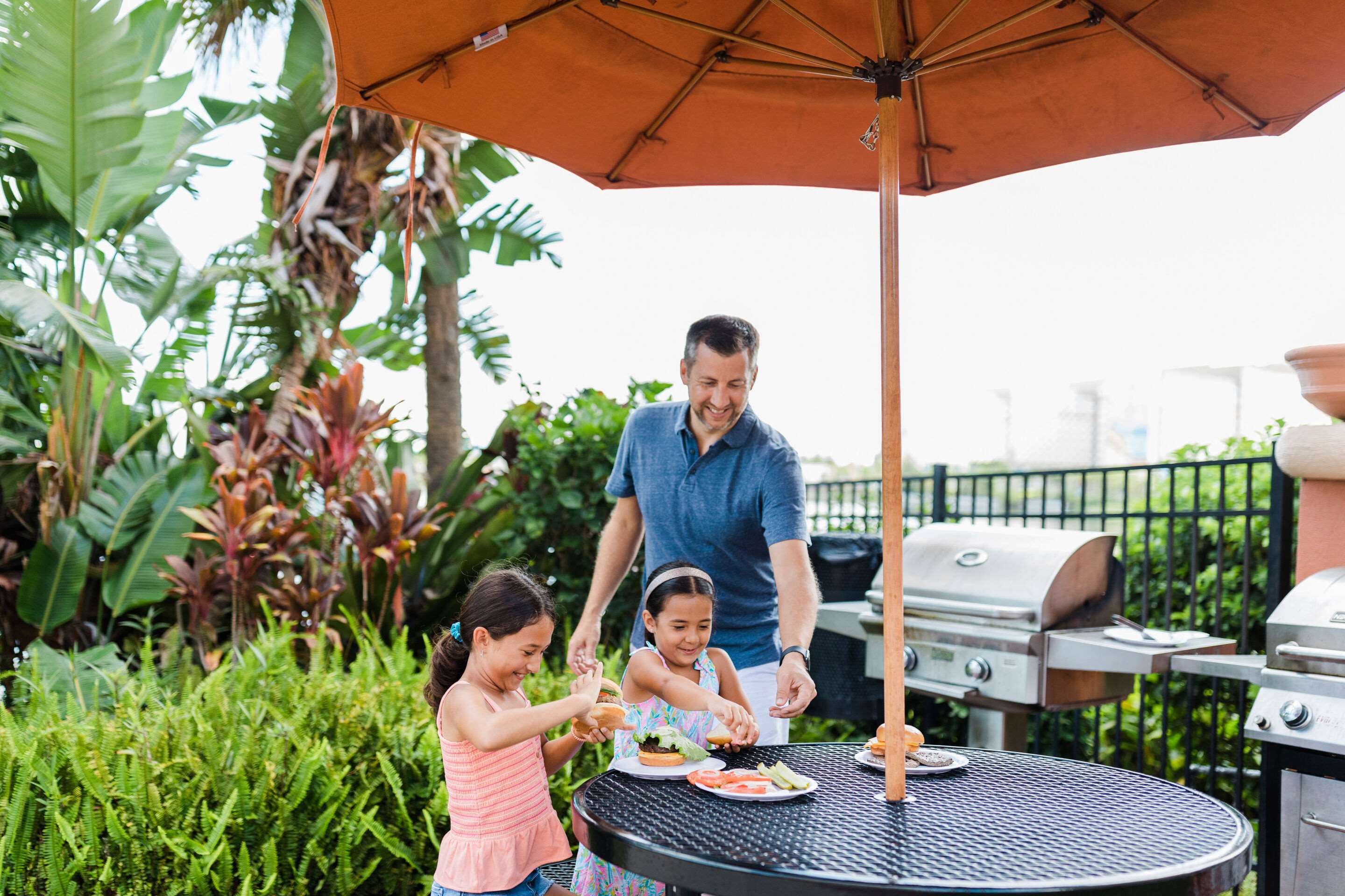 Barbecue area | Westgate Palace Hotel / Universal / I-Drive