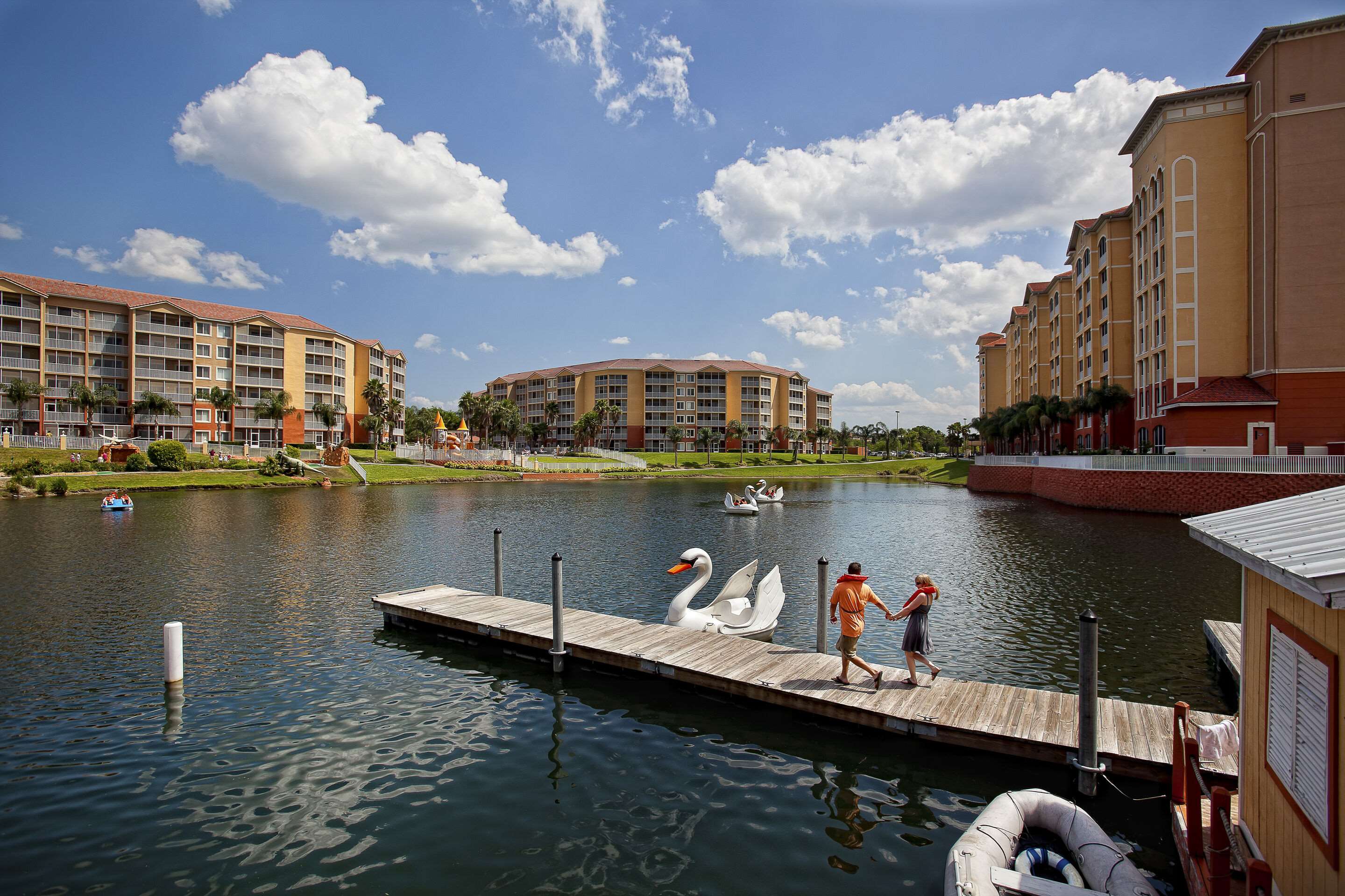 Rent Swan Boats | Westgate Town Center Resort & Spa
