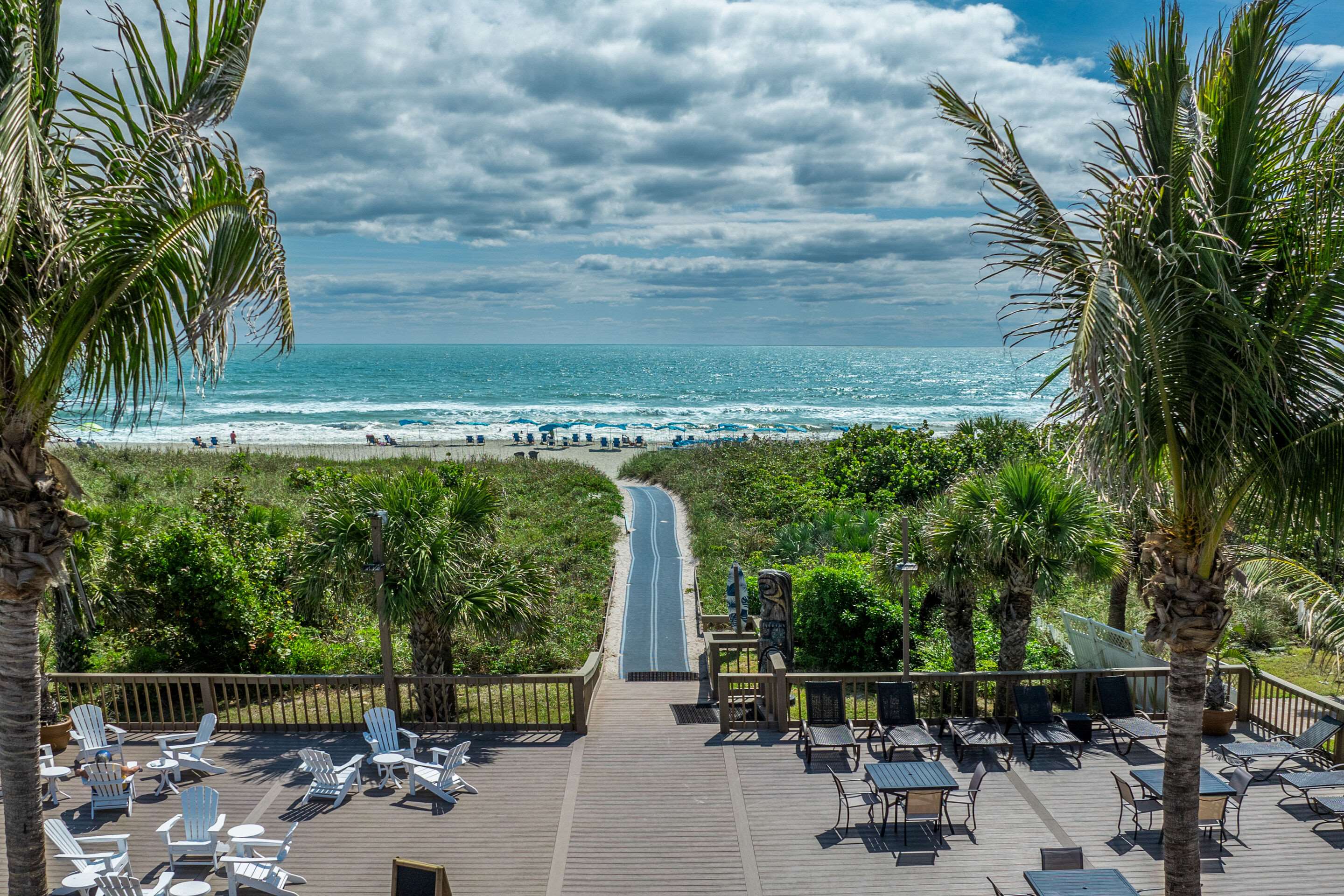 Beach Deck | Westgate Cocoa Beach Resort
