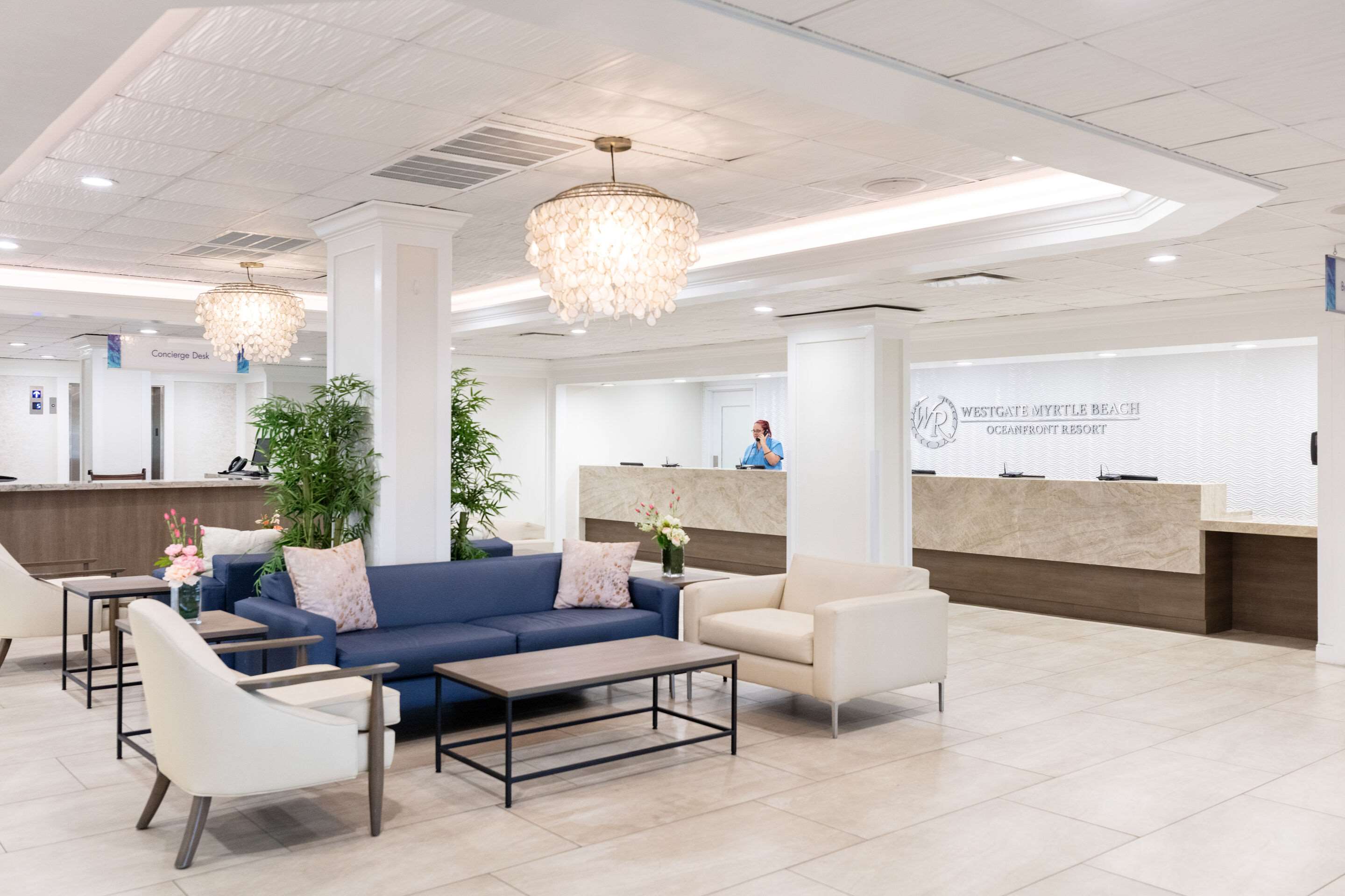 Hotel lobby | Sandy Beach Oceanfront Resort
