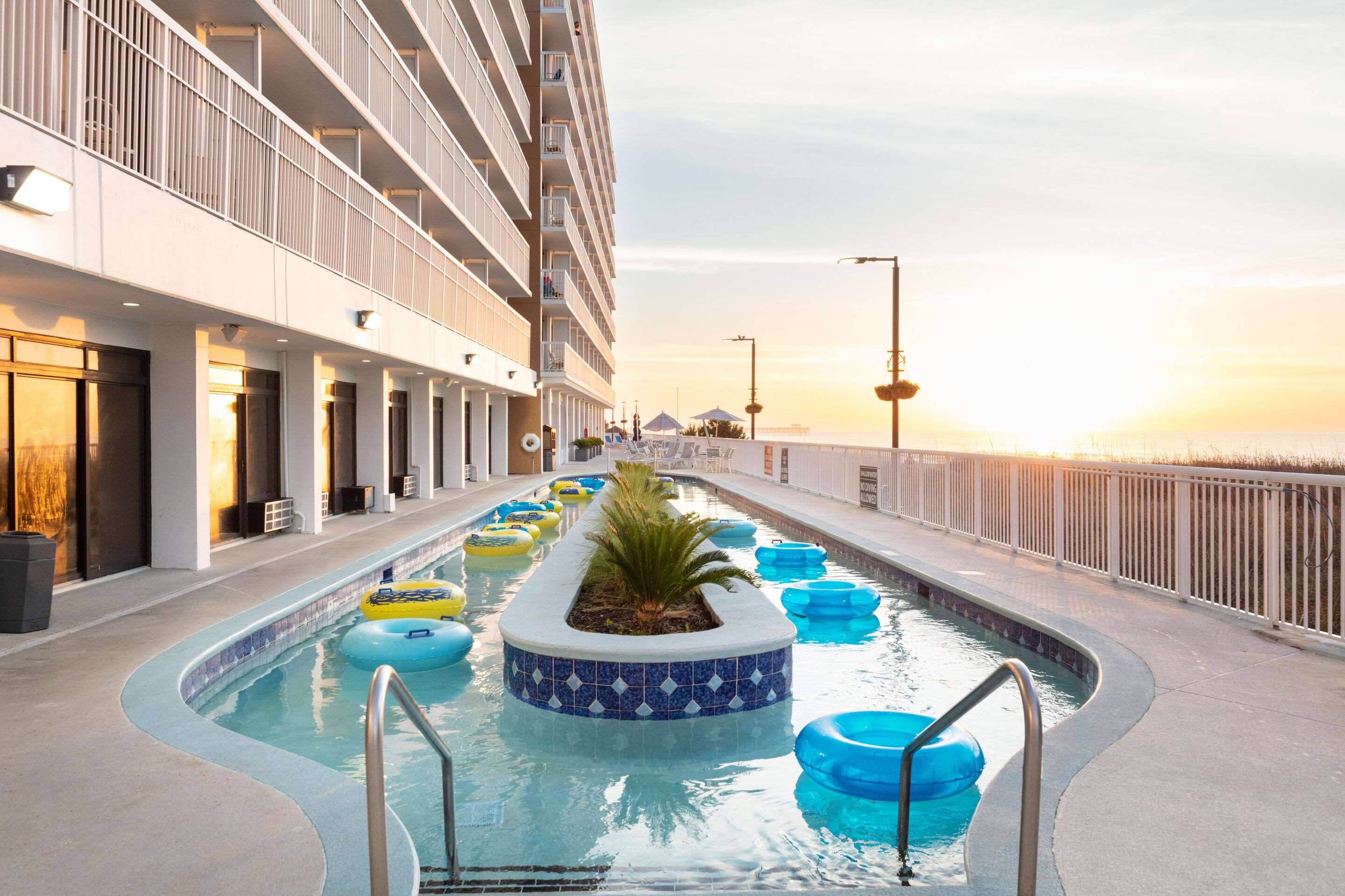 Lazy River | Sandy Beach Oceanfront Resort