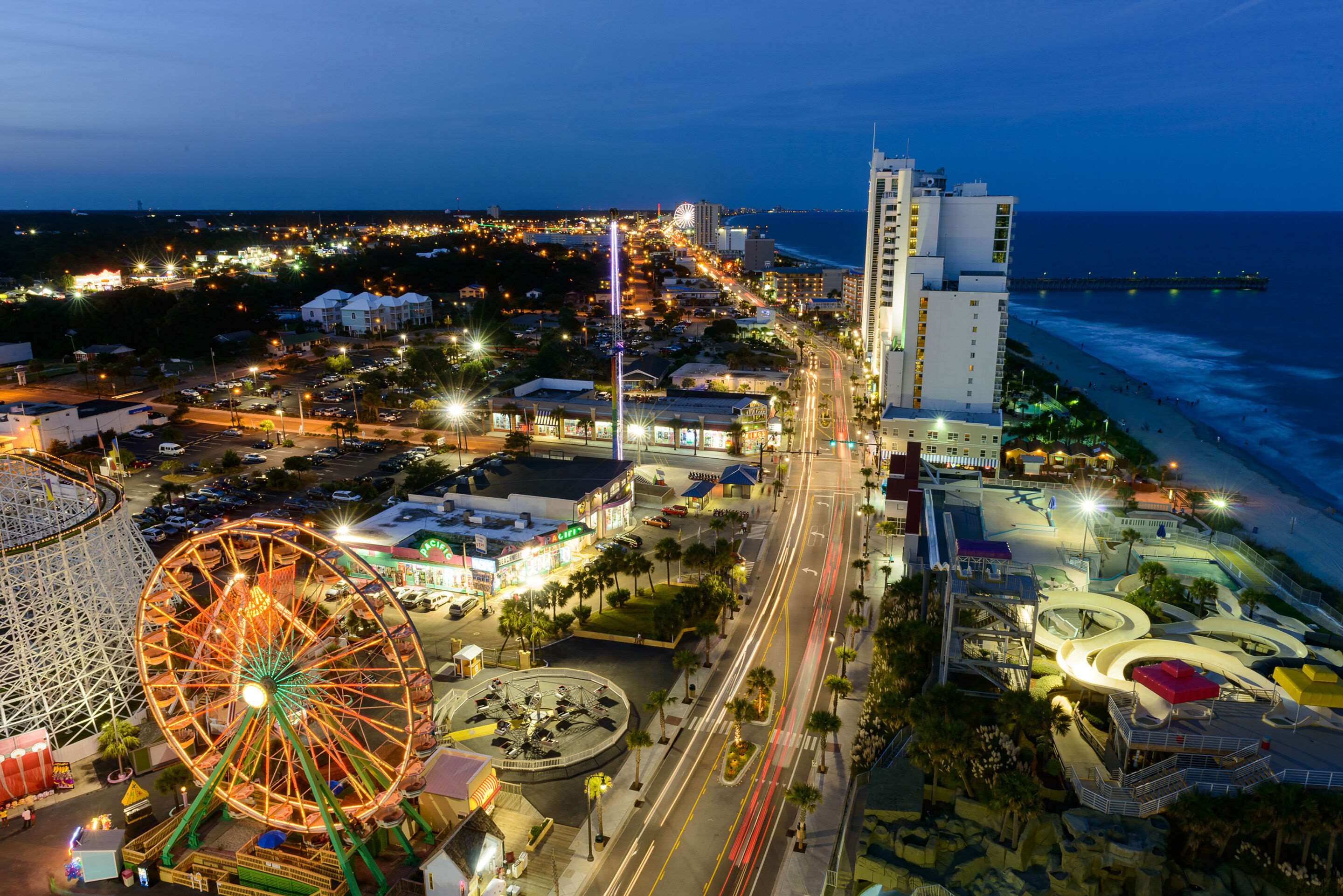 Aerial View | Sandy Beach Oceanfront Resort