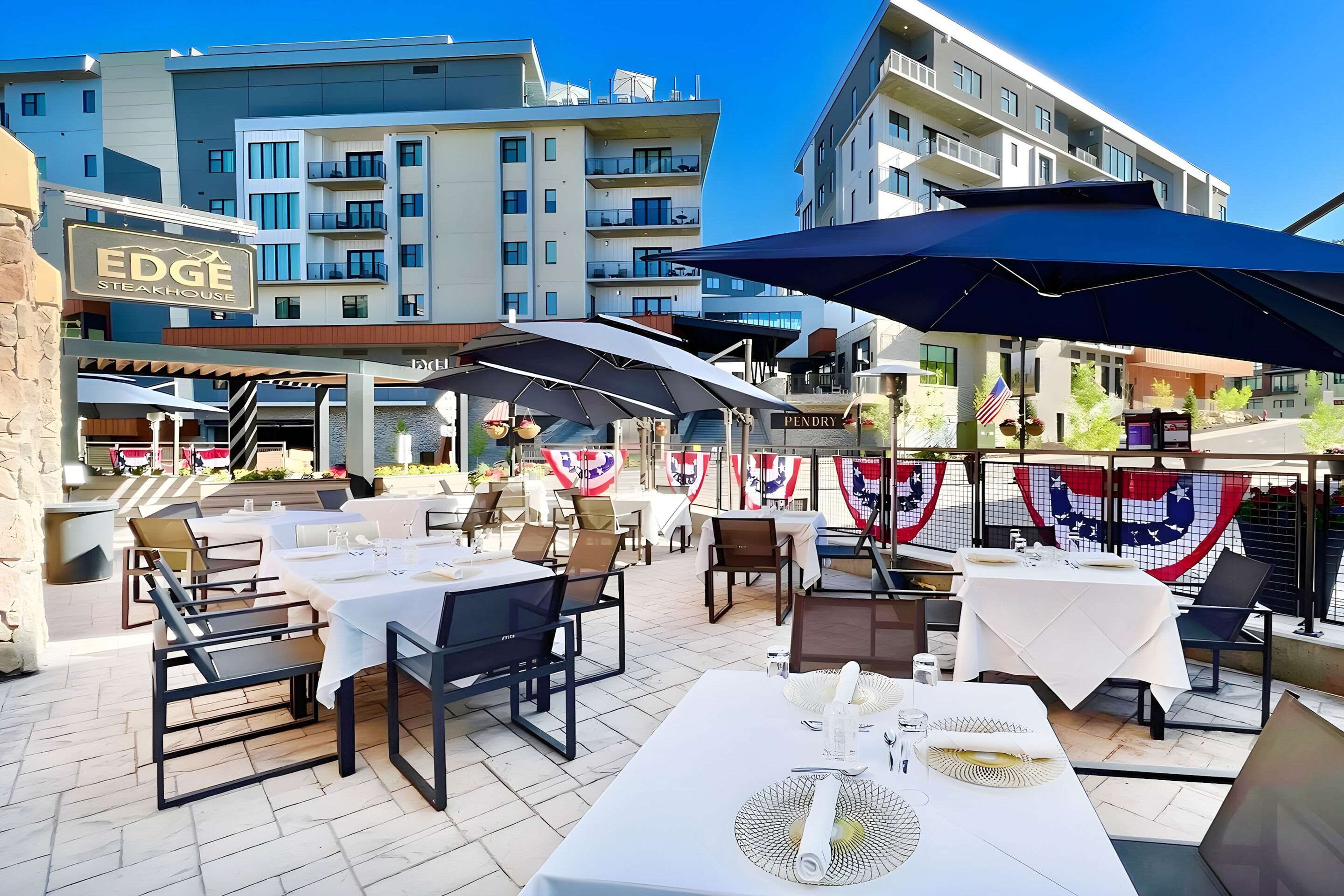Edge Outdoor Seating | Westgate Park City Resort & Spa