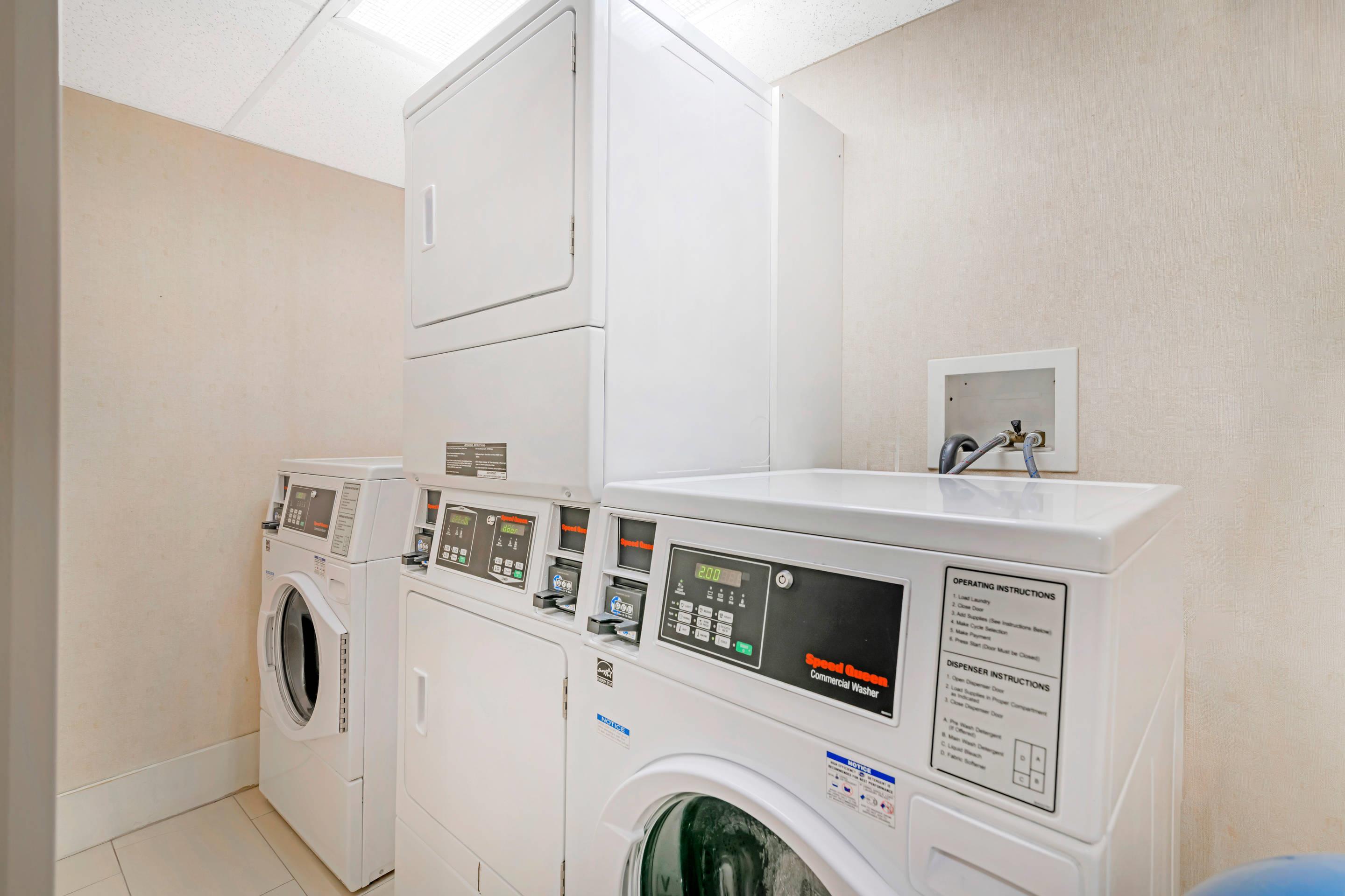 Guest laundry facilities