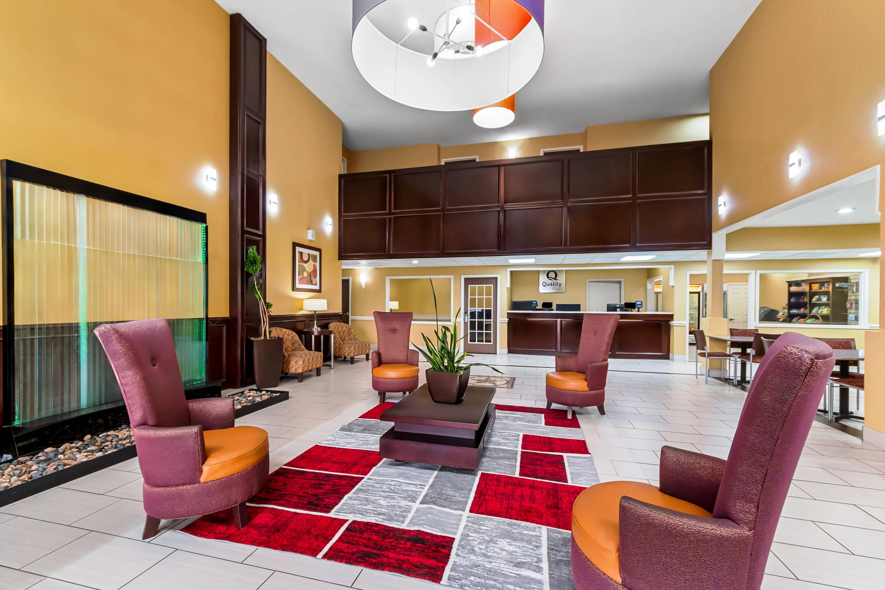 Hotel lobby