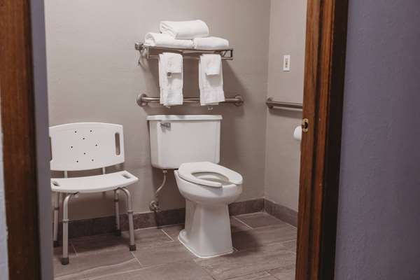 1 Queen Bed, Mobility Accessible Room, Bathtub w/ Grab Bars, Non-Smoking