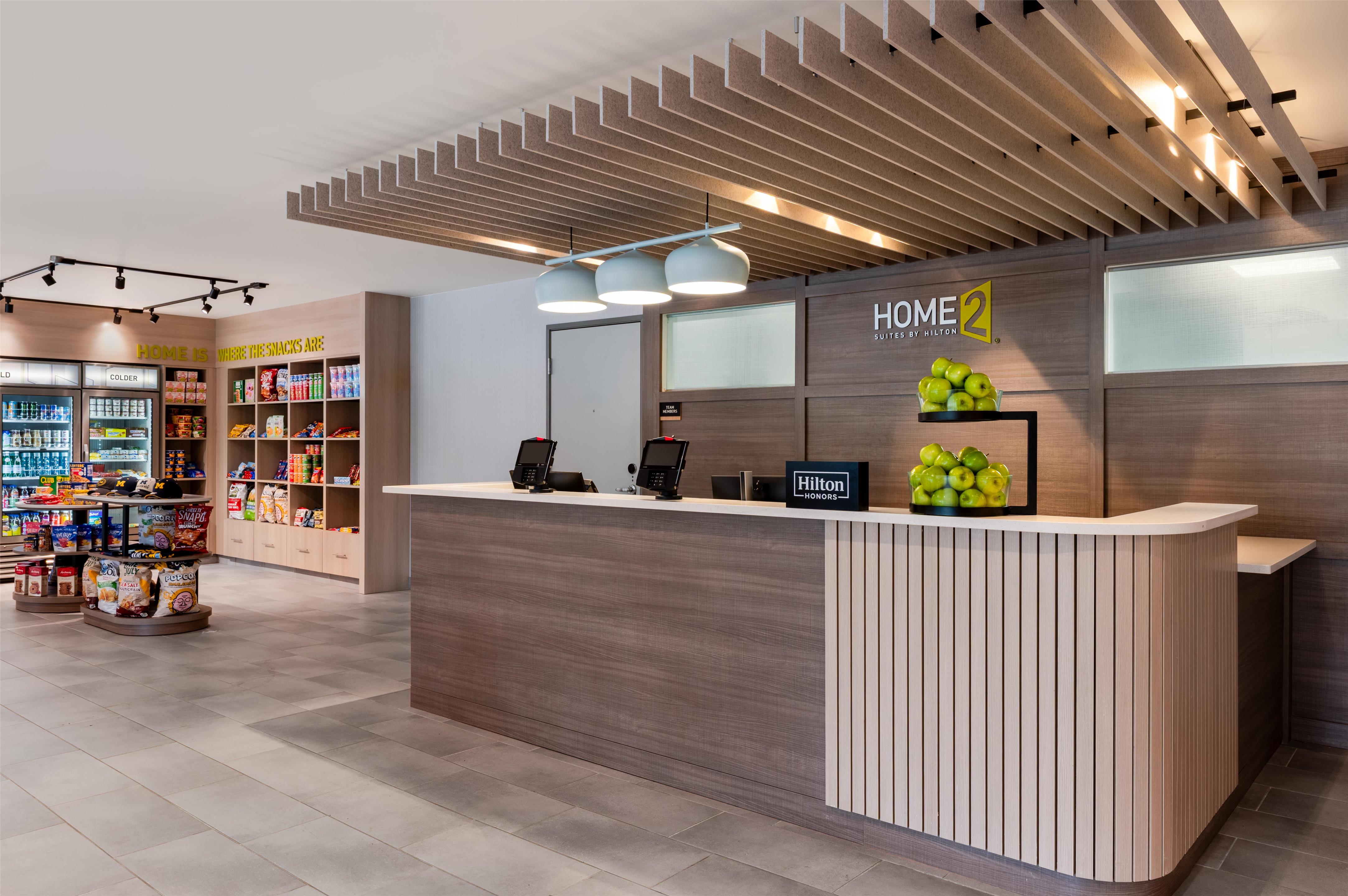 Reception | Home2 Suites By Hilton Ann Arbor South