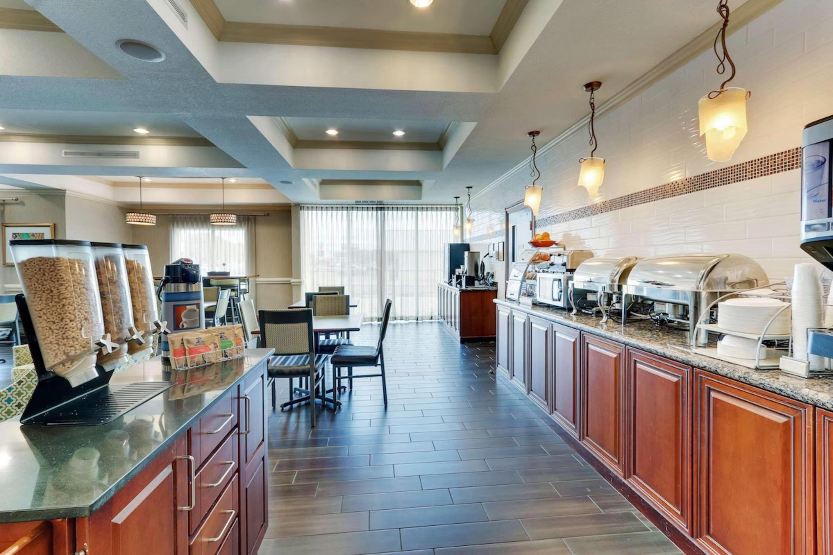 Breakfast area