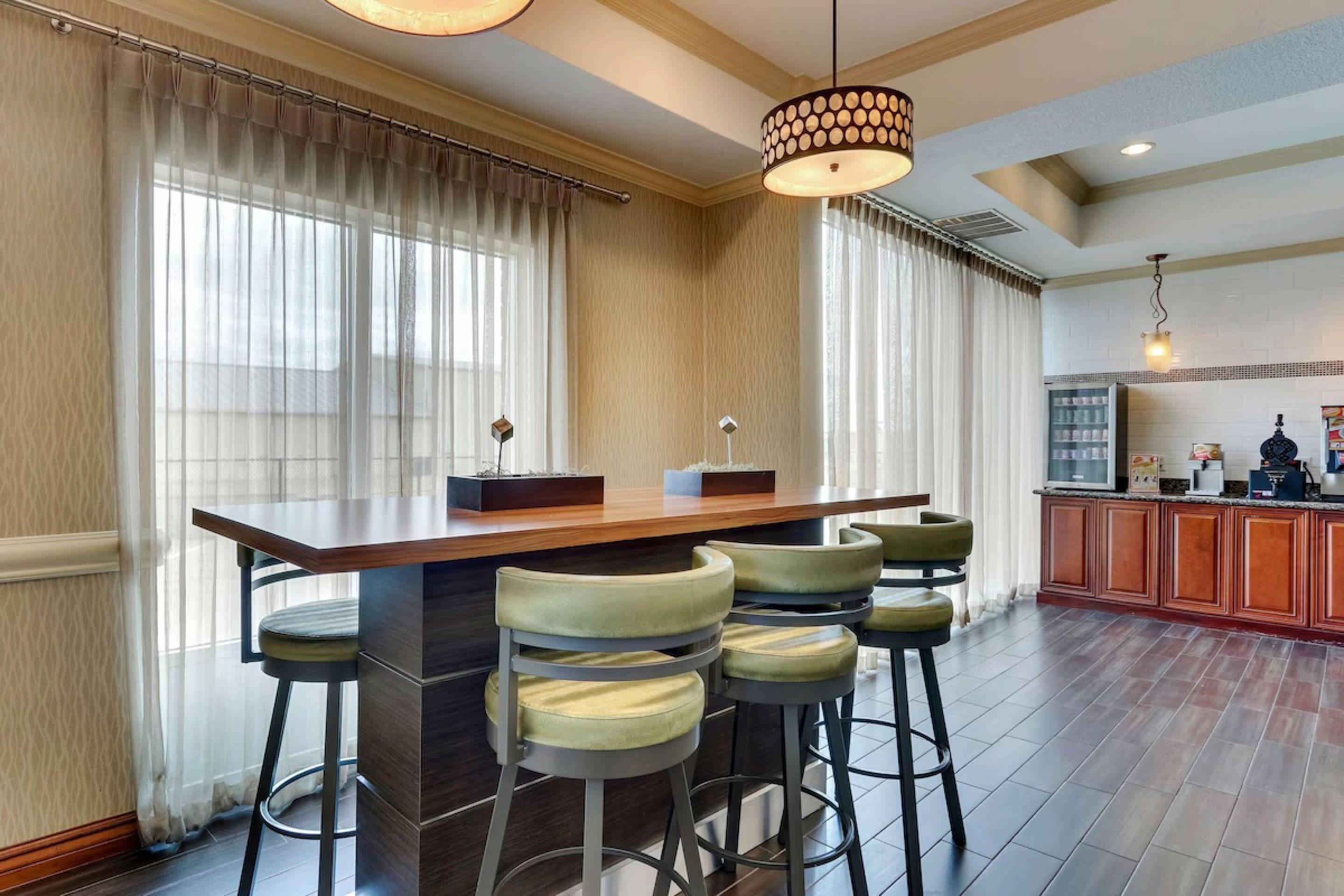 Breakfast area