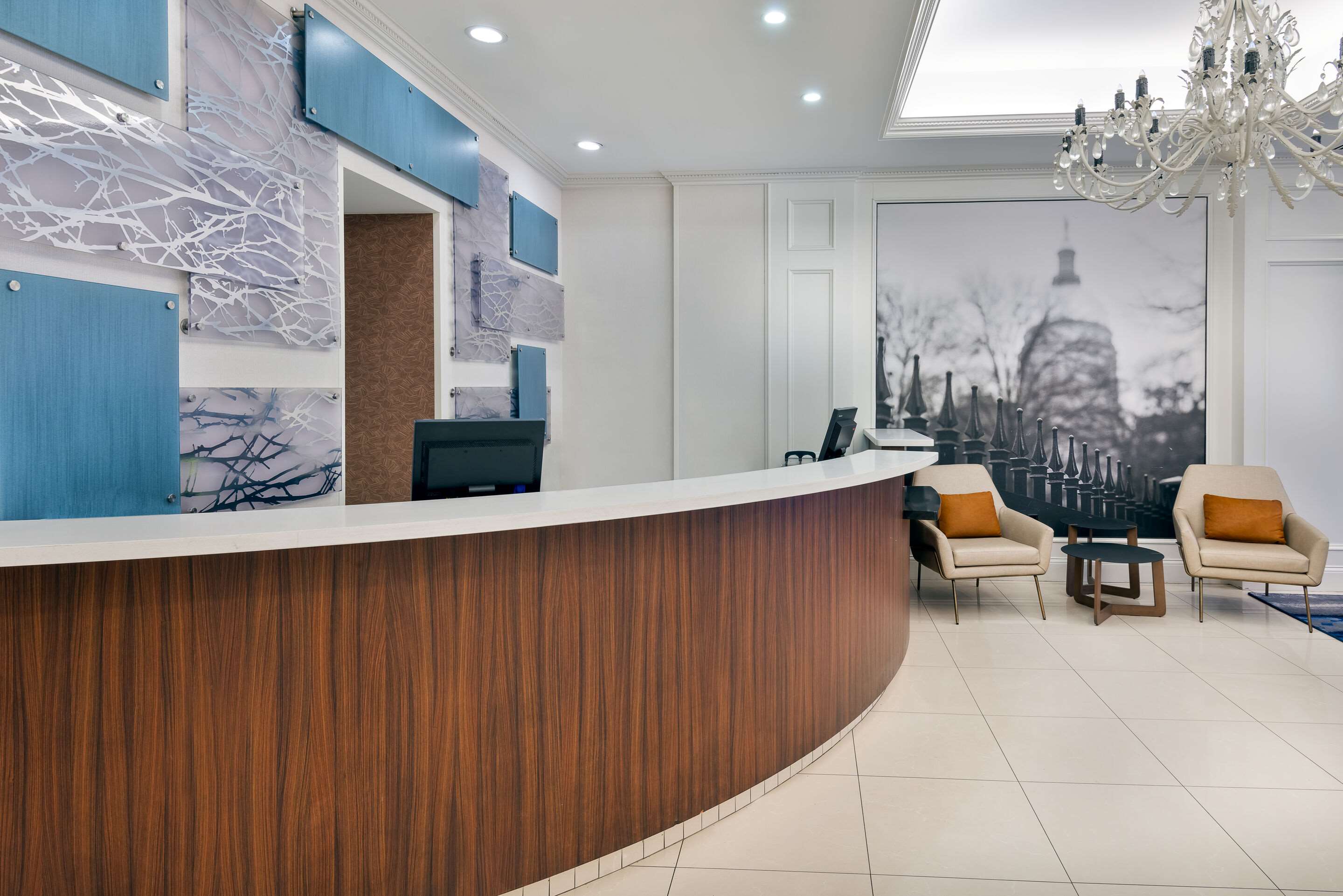 Front desk