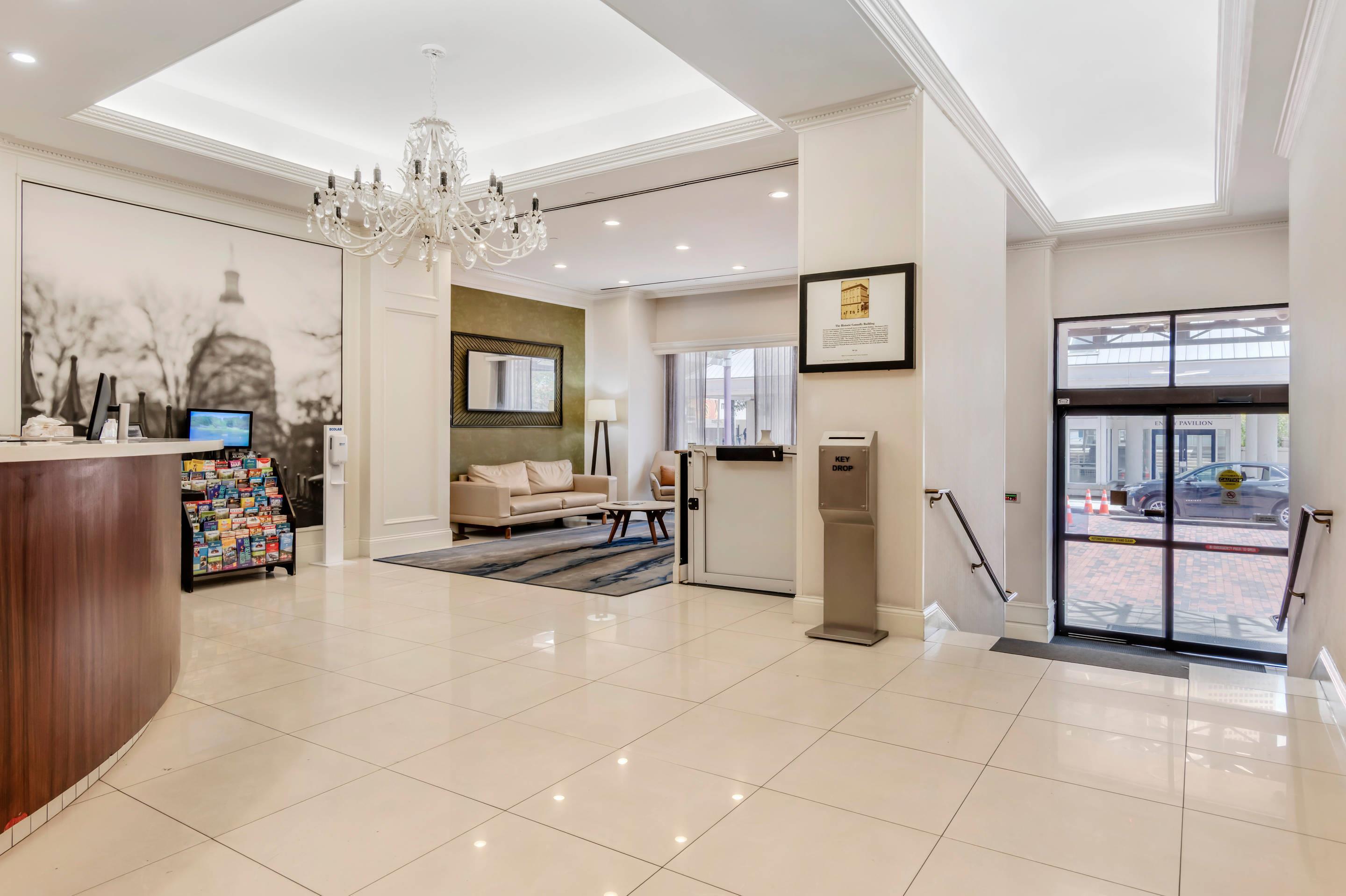 Hotel lobby