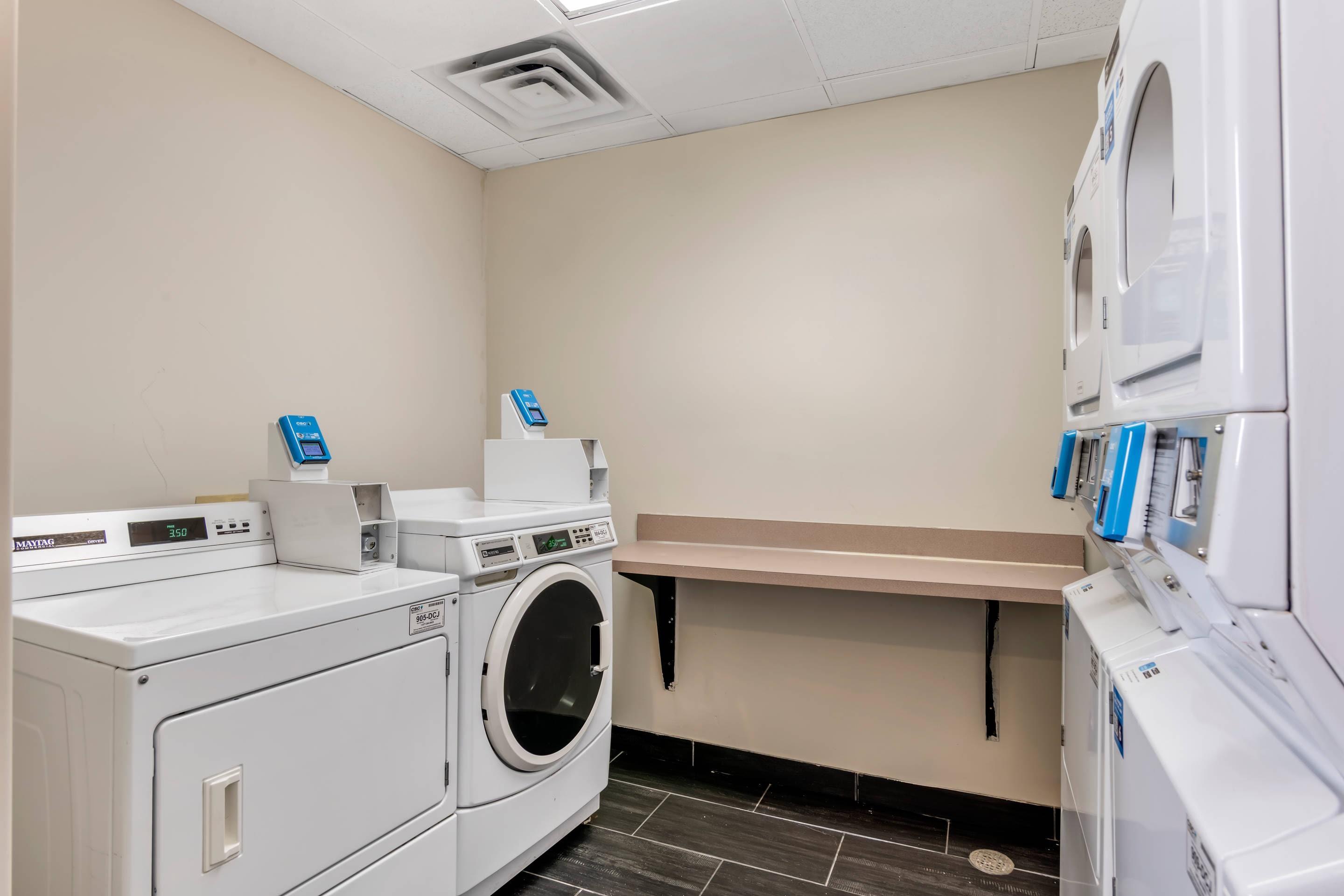 Guest laundry facilities