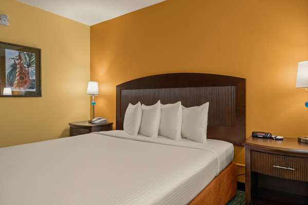 1 King Bed, Mobility/Hearing Accessible Room, Bathtub w/ Grab Bars, Non-Smoking