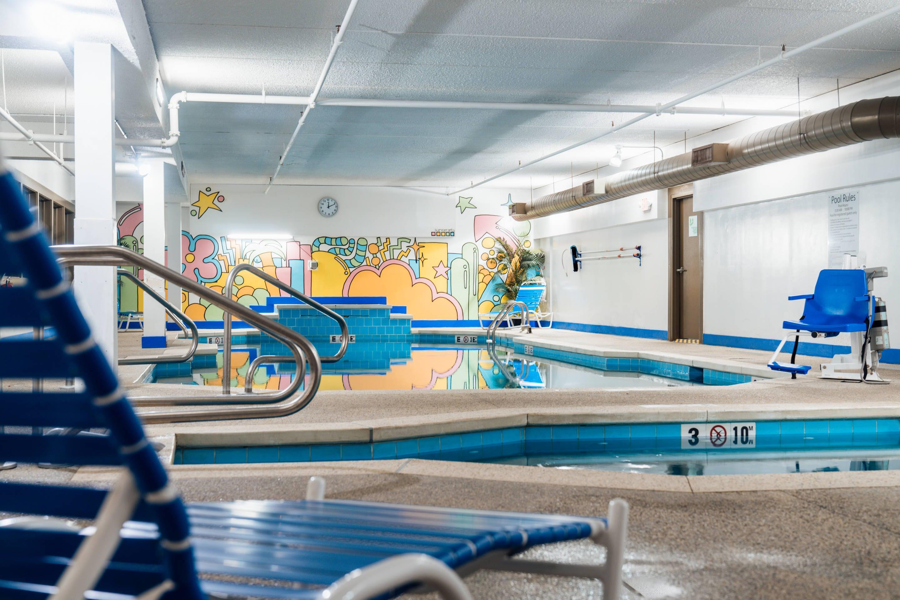 Indoor pool with hot tub | Hotel Downstreet, an Ascend Collection Hotel