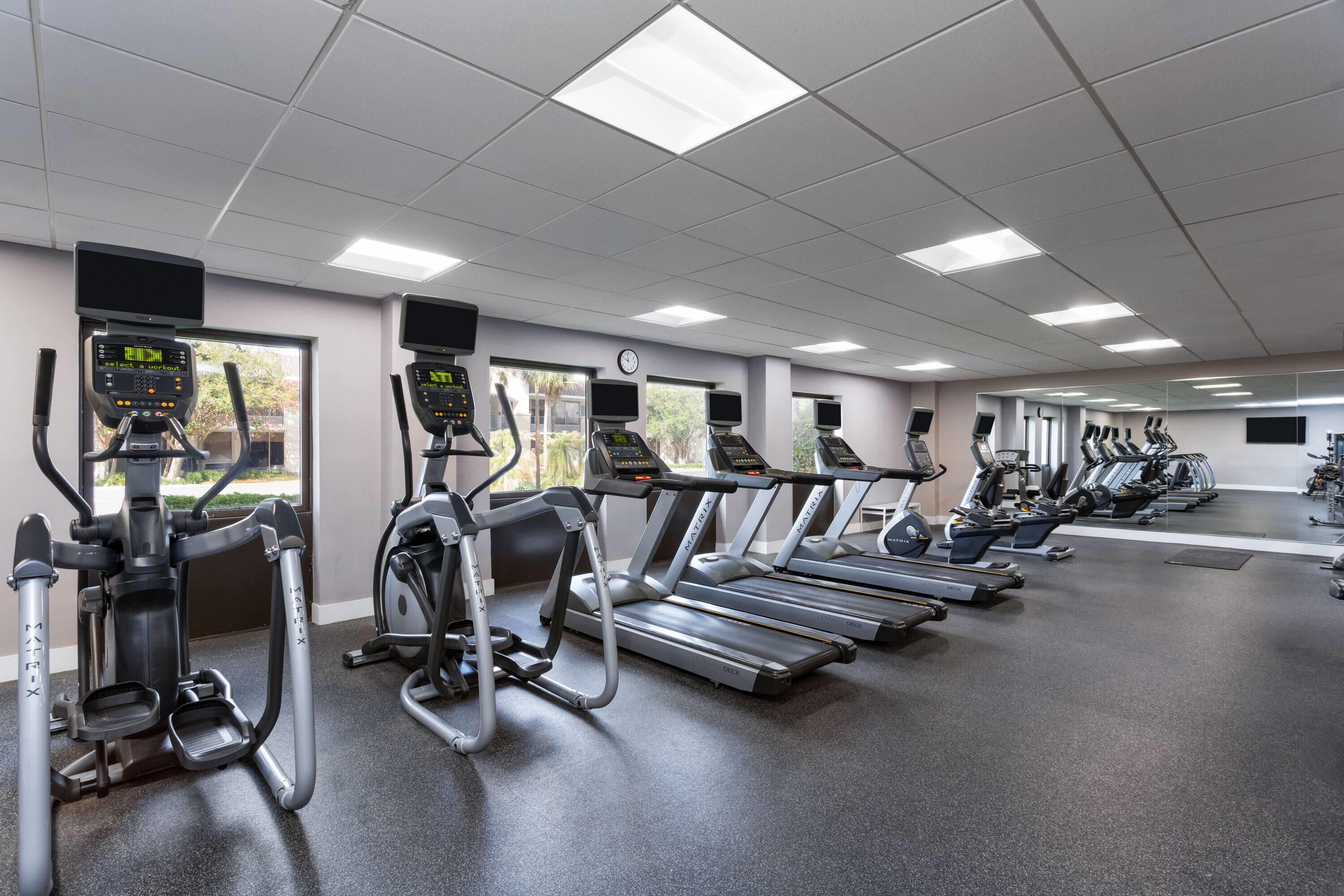 Health club fitness center gym