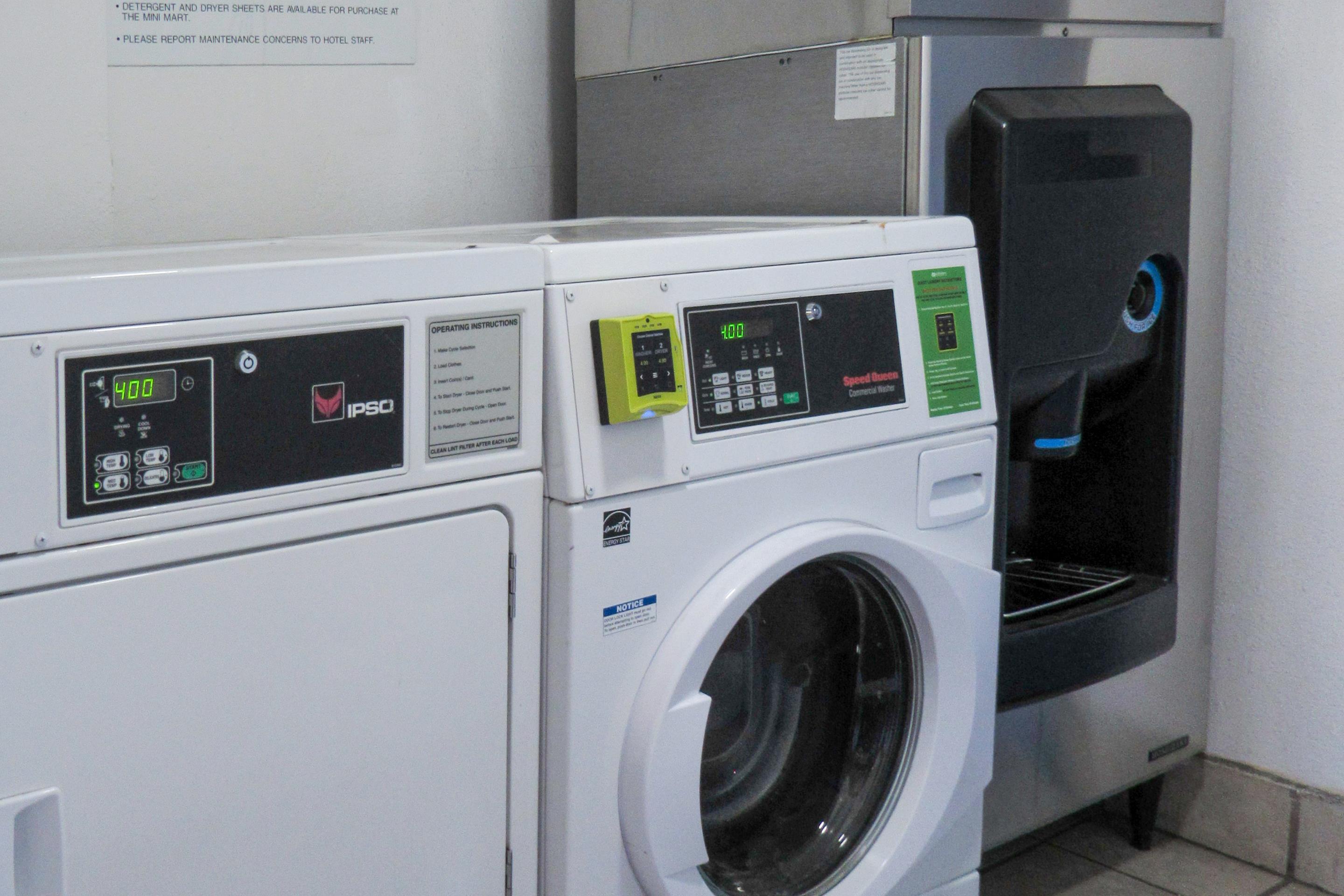 Guest laundry facilities | Capri Suites Anaheim