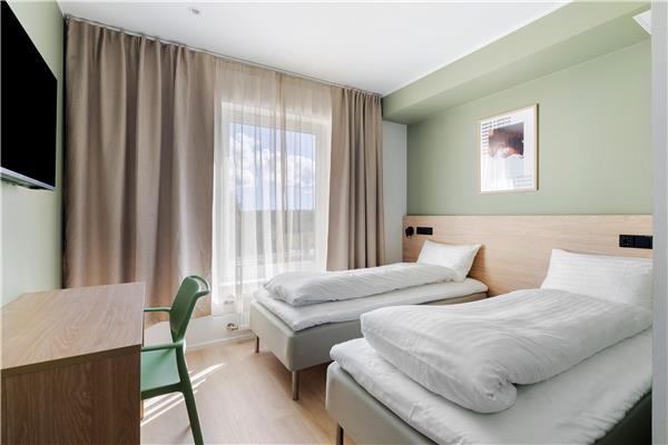 2 Single Beds, Non-Smoking, Economy Room, Wi-Fi, Full Breakfast