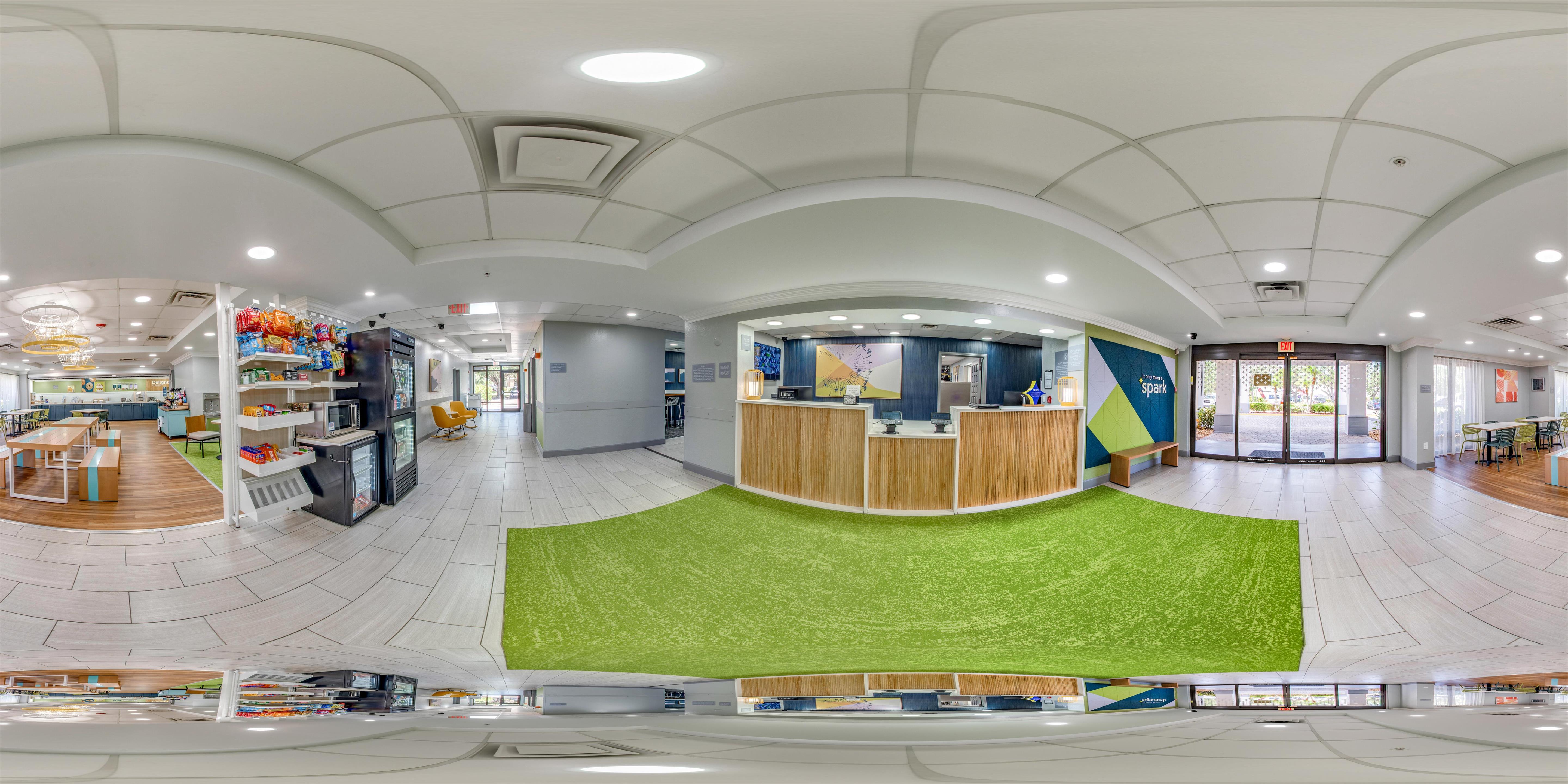 Lobby | Spark by Hilton Fort Myers