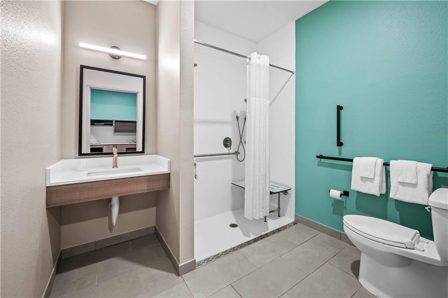 Guest Room,Bathroom,Shower,Accessibility,On-Site