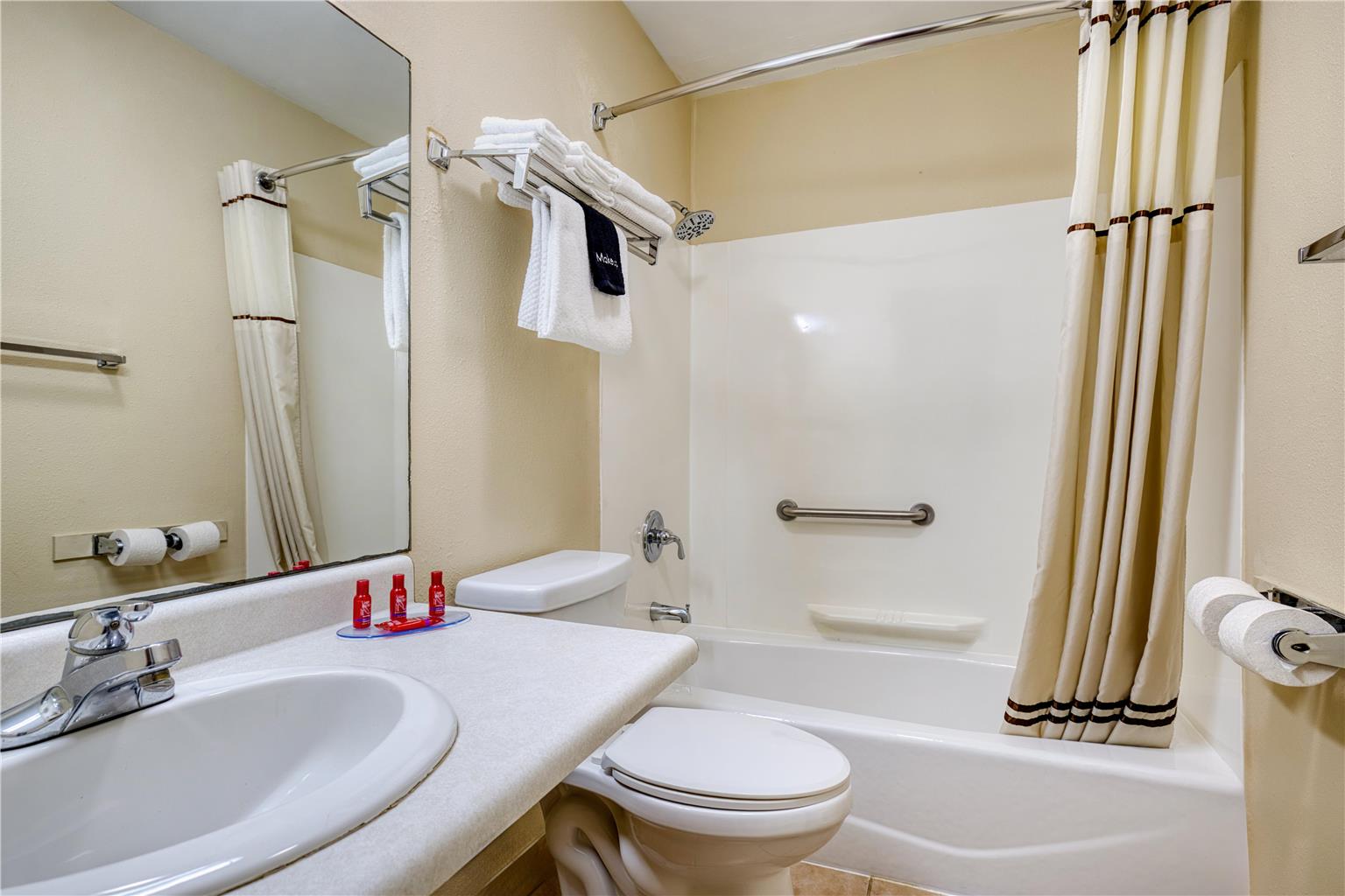 SureStay by Best Western Massena-guestroom-Guest Room,Bathroom,On-Site.jpg