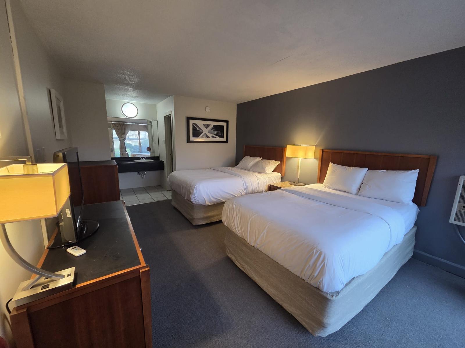 2 Double Beds image