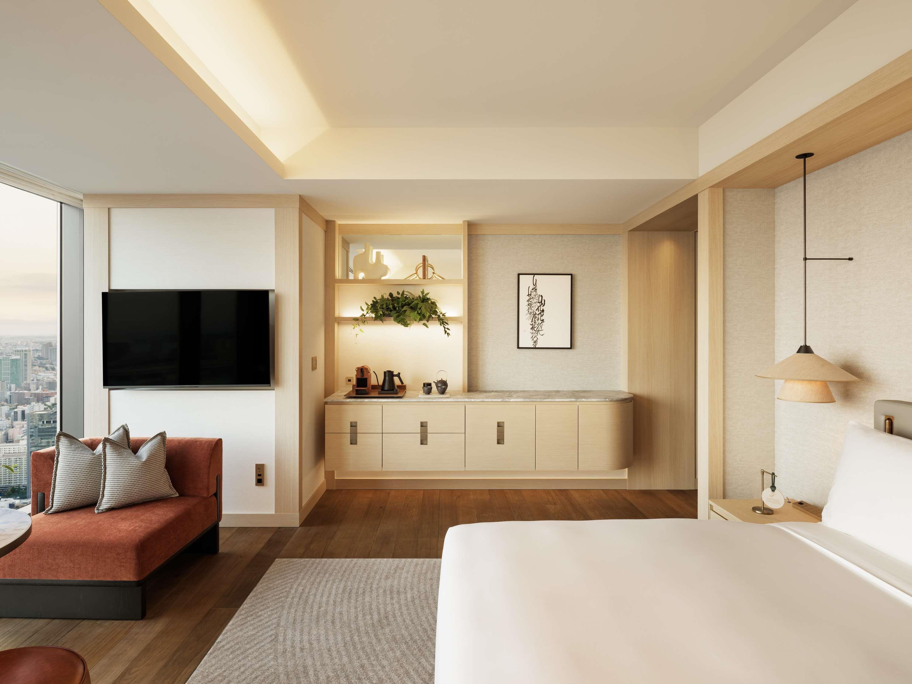 Fairmont Tokyo Room Type - FAIRMONT GOLD SIGNATURE King - spacious 59sm, Lounge access with breakfast, Skyline view Fairmont Tokyo Room Type - FAIRMONT GOLD SIGNATURE King - spacious 59sm, Lounge access with breakfast, Skyline view